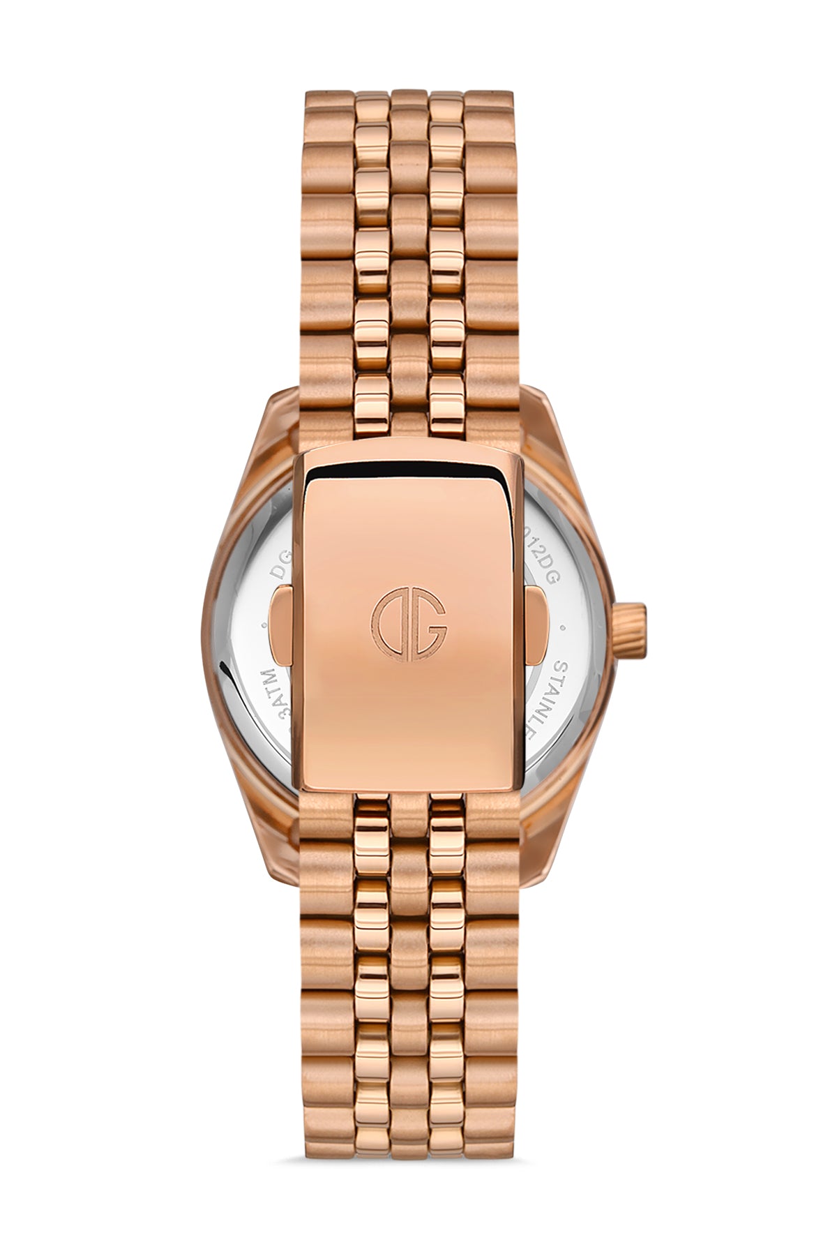 DAVID GUNER Rose Kadranlı Rose Kaplamalı Kadın Kol Saati - DG-8314LA-C5