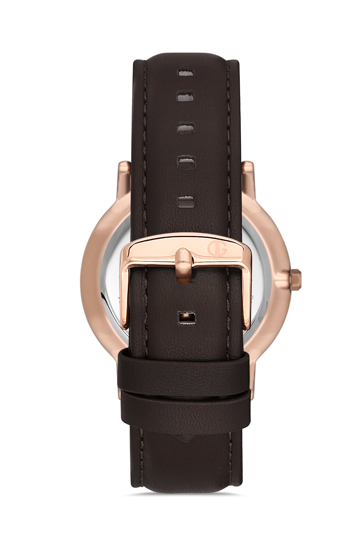 DAVID GUNER ROSE KAPLAMALI BEYAZ KADRANLI ERKEK KOL SAATİ DG-8287GB2-R1