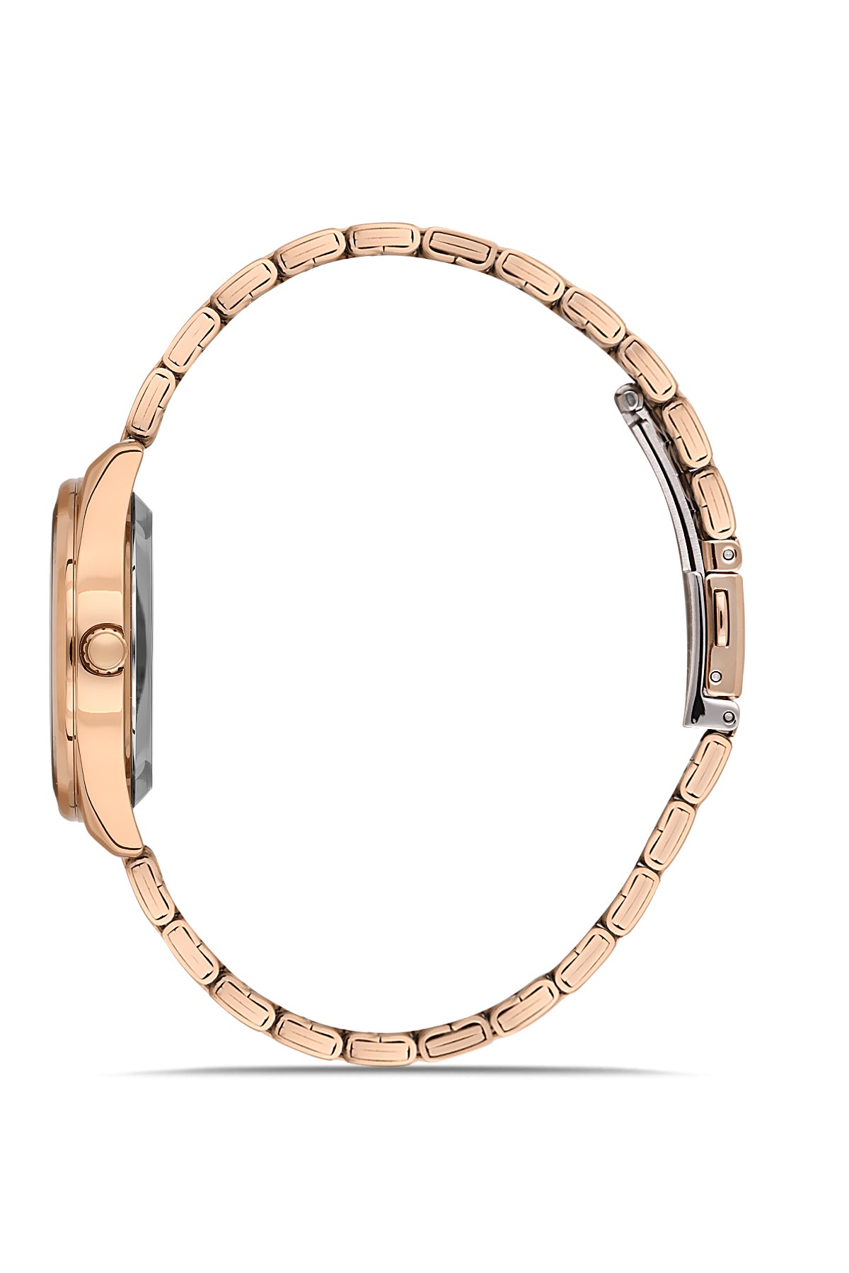 DAVID GUNER ROSE KAPLAMALI BEYAZ KADRANLI KADIN KOL SAATİ - DG-8746LA-C1