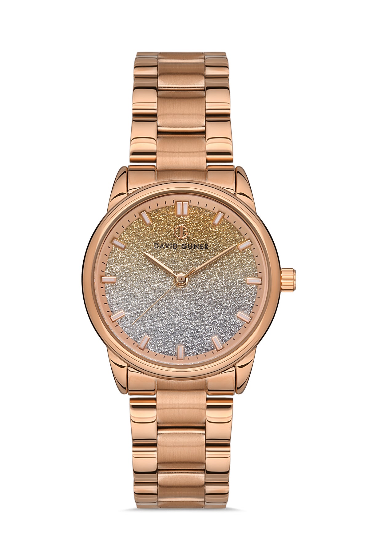 DAVID GUNER Rose Plating Women's Watch