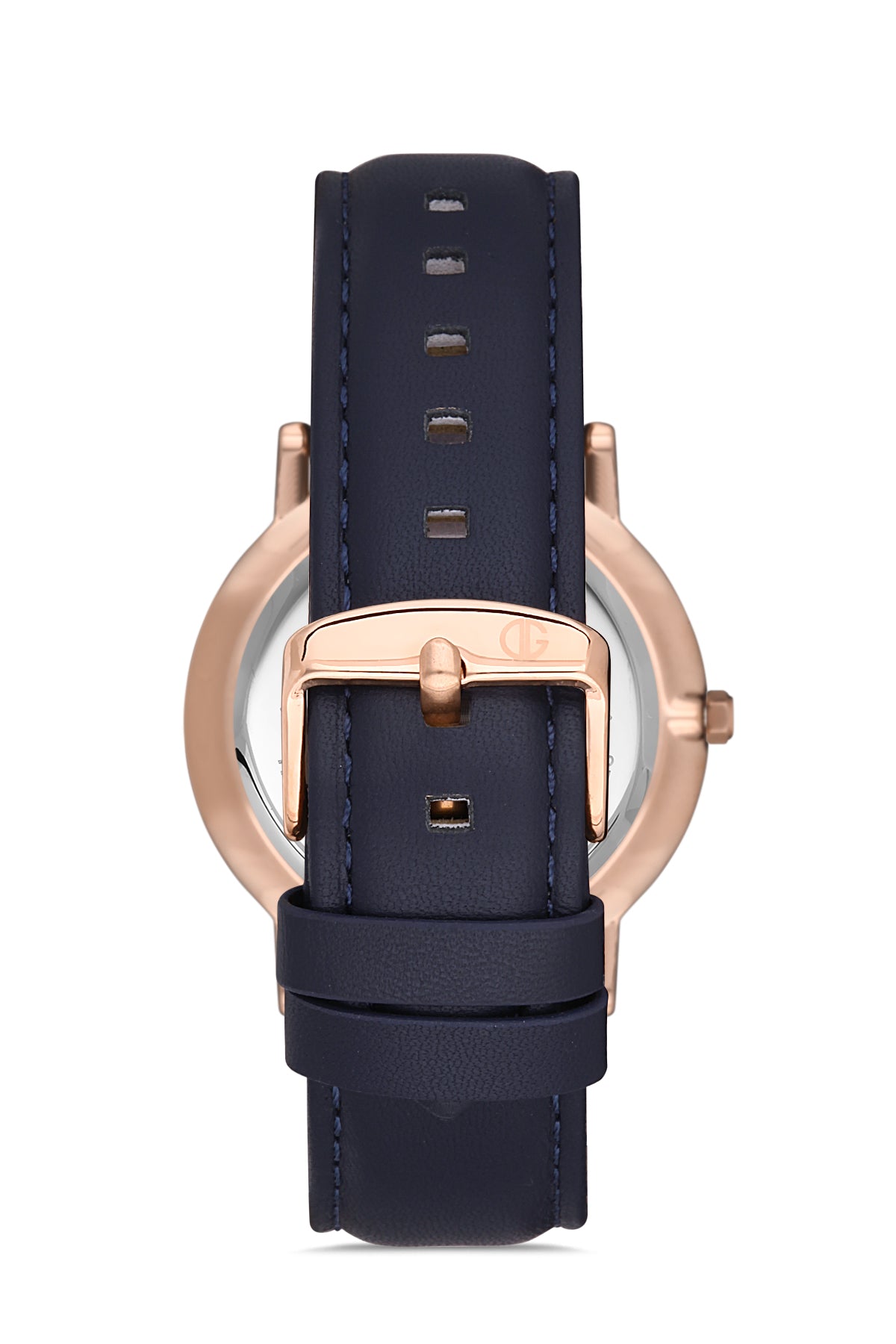 DAVID GUNER ROSE KAPLAMALI MAVİ KADRANLI ERKEK KOL SAATİ DG-8287GB-T3