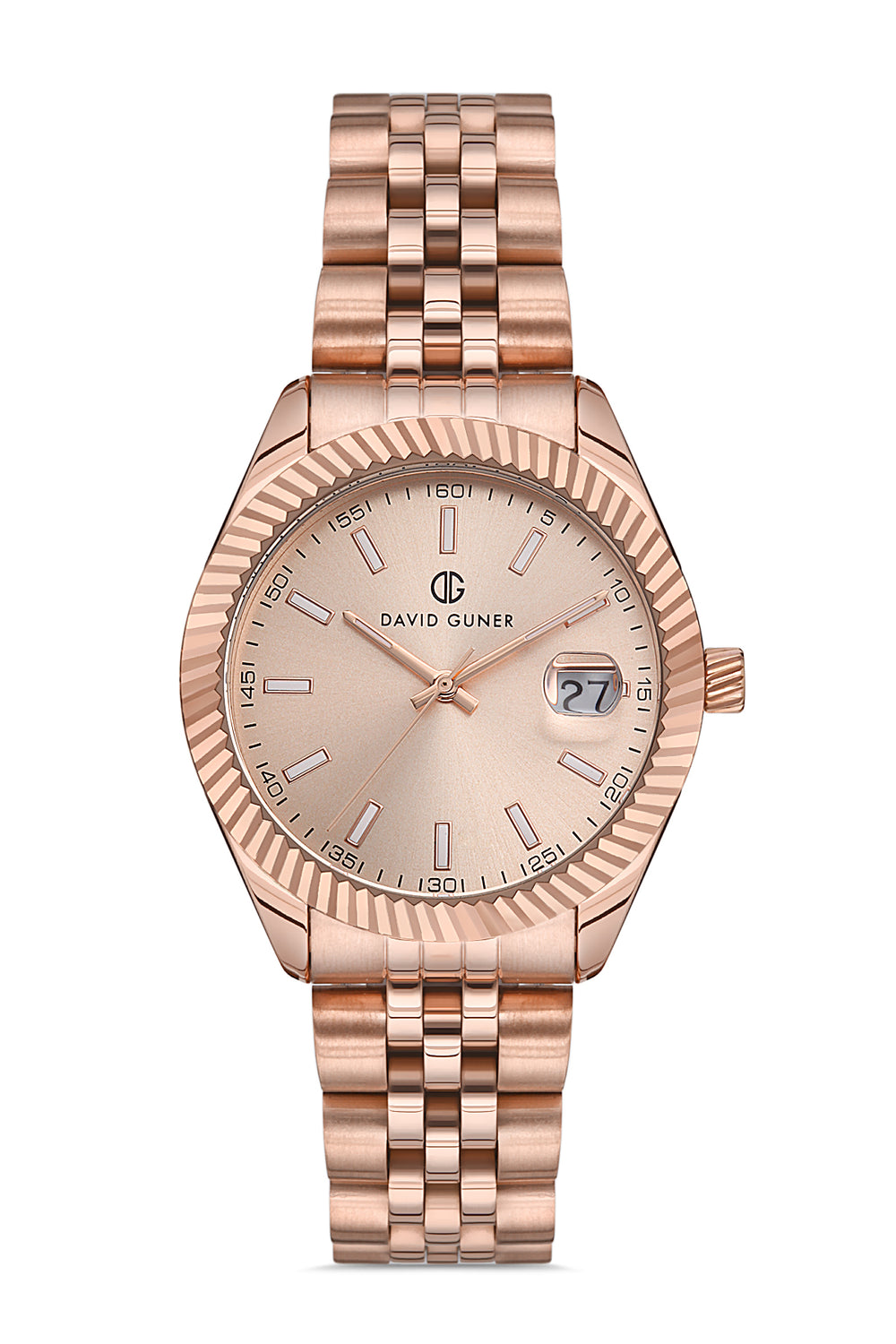 DAVID GUNER Kadın Kol Saati Rose Kadran Rose Kasa DG-8058LA-C5