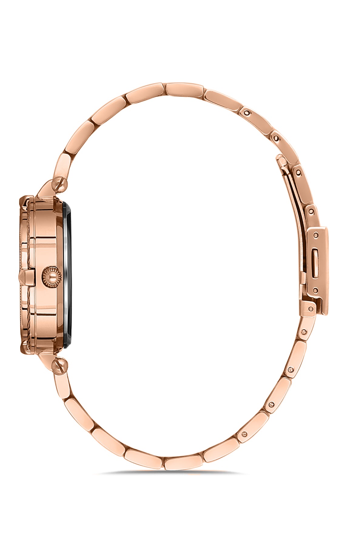 DAVID GUNER ROSE KAPLAMALI ROSE KADRANLI KADIN KOL SAATİ - DG-8176LA-C5