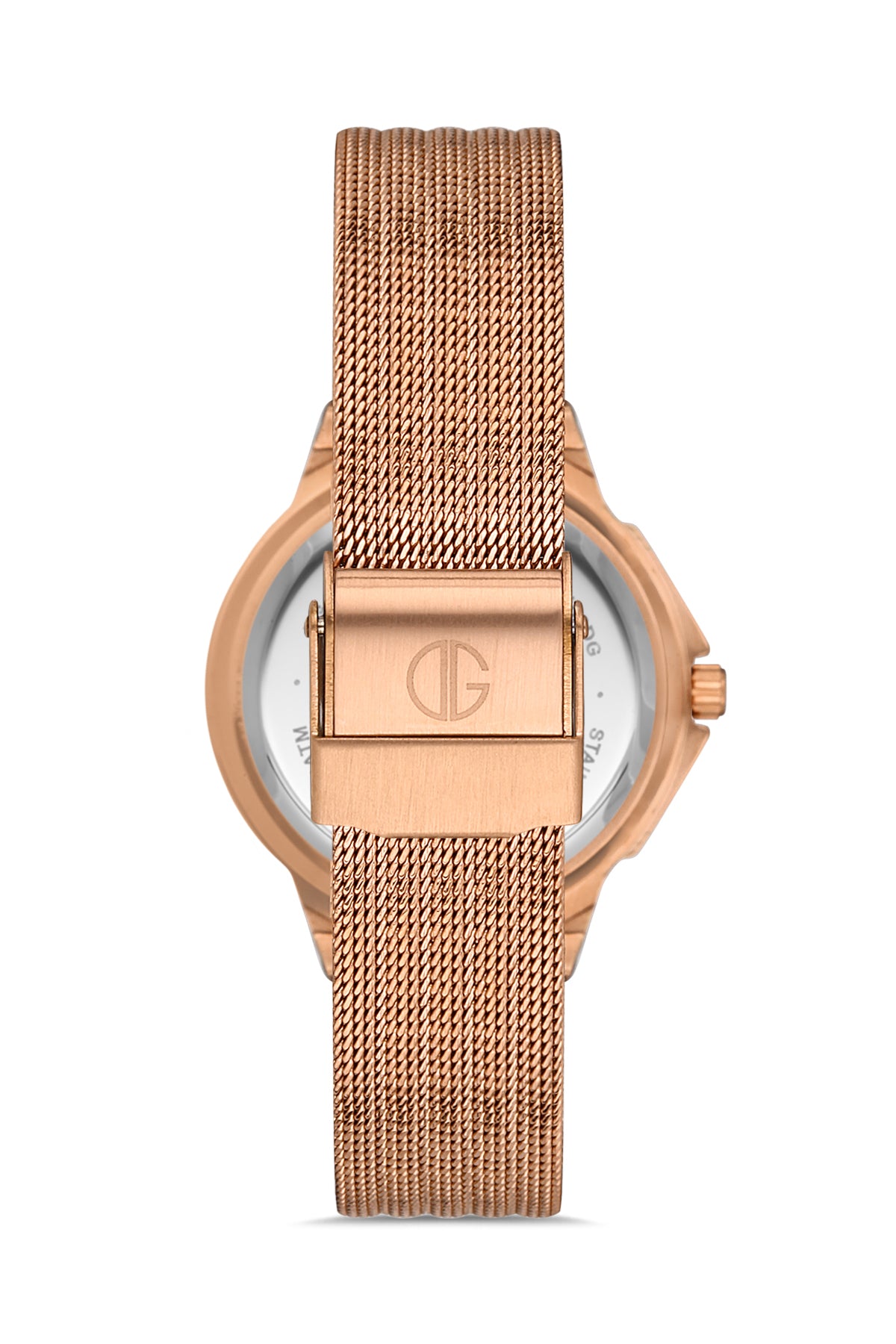 DAVID GUNER ROSE KAPLAMALI ROSE KADRANLI KADIN KOL SAATİ DG-8260LC-C5