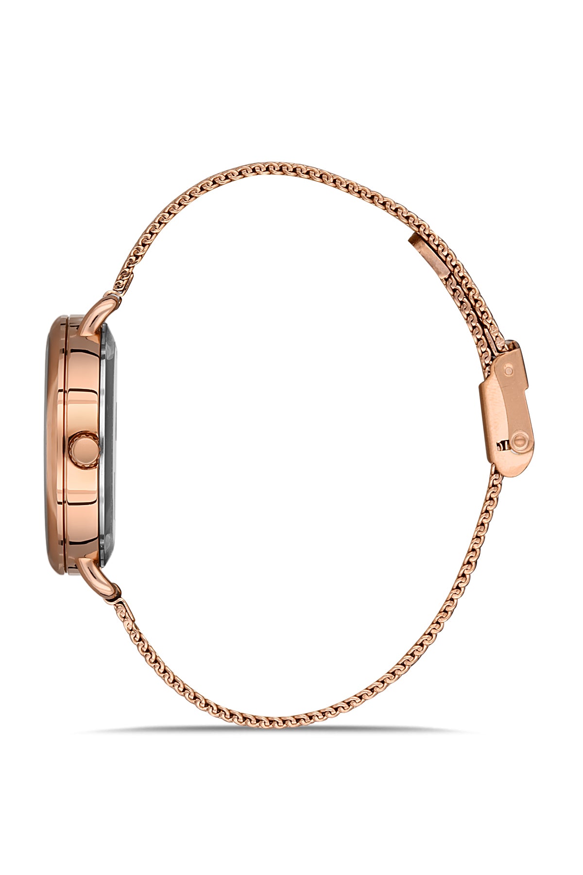 DAVID GUNER ROSE KAPLAMALI ROSE KADRANLI KADIN KOL SAATİ DG-8261LC-C5