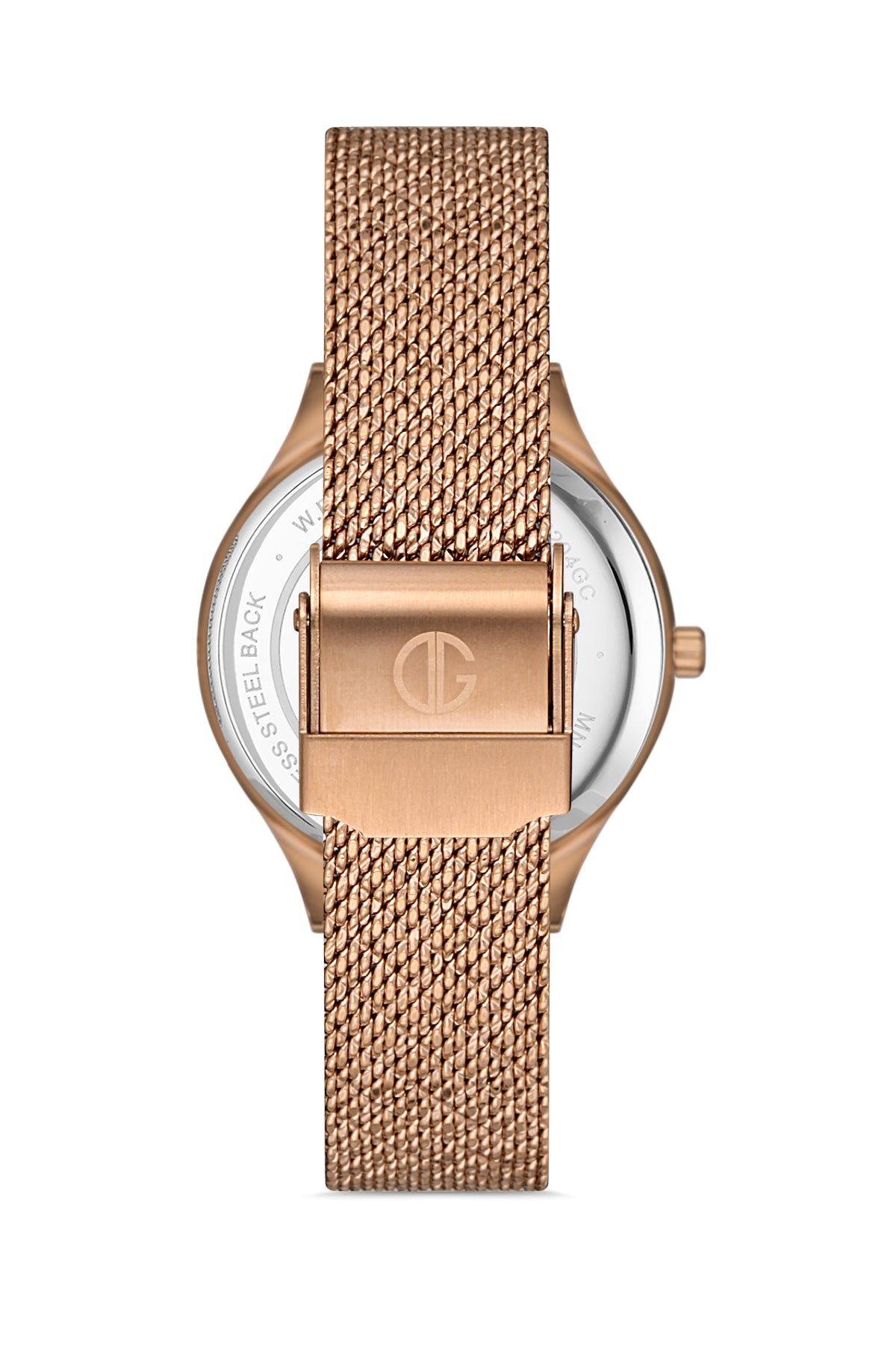 DAVID GUNER Rose Kaplamalı Rose Kadranlı Kadın Kol Saati - DG-8312LC-C5