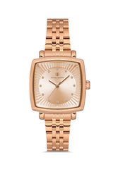 DAVID GUNER Rose Plating Women's Watch
