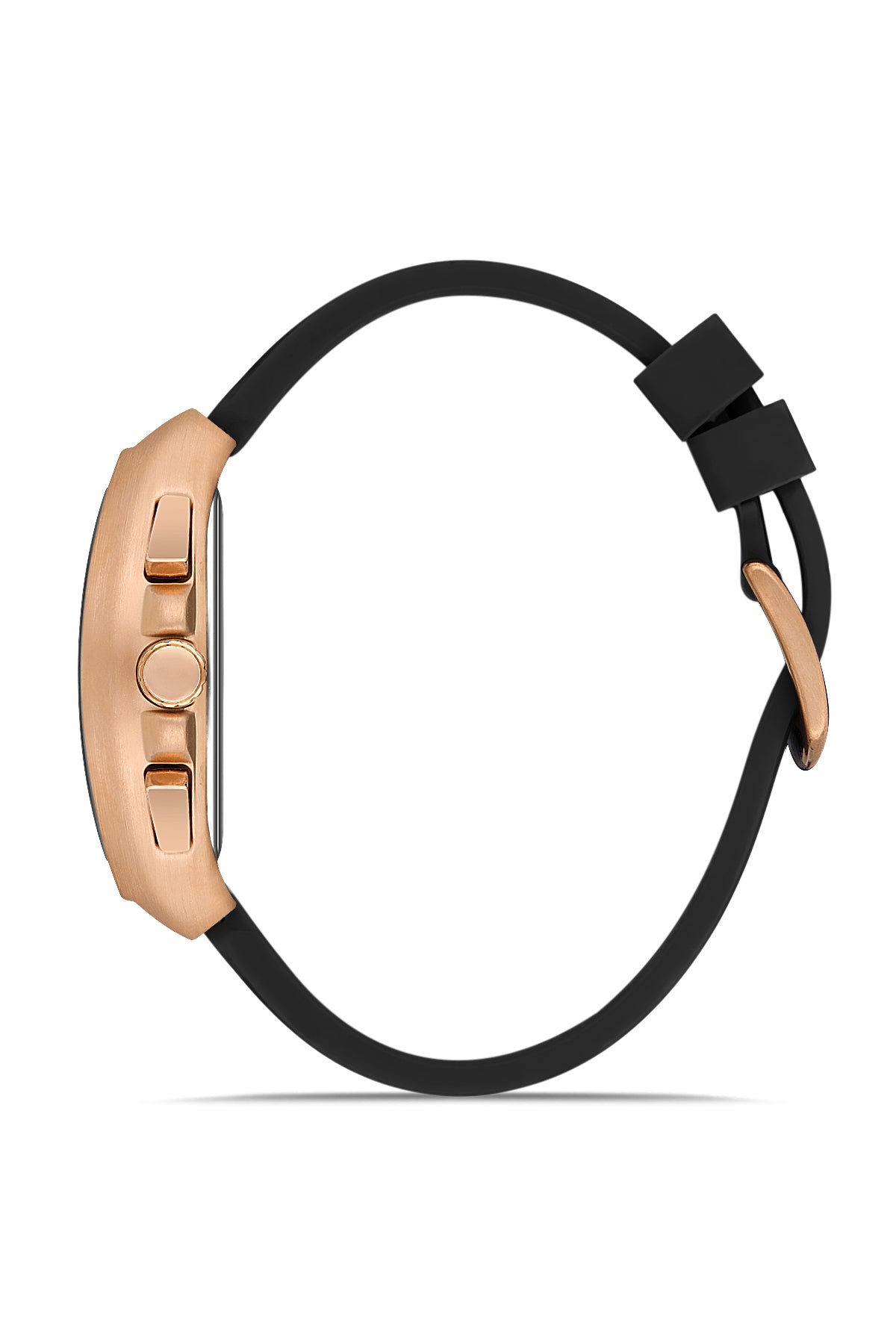 DAVID GUNER ROSE KAPLAMALI SİYAH KADRANLI ERKEK KOL SAATİ DG-8486GD-R2