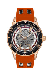 DAVID GUNER ROSE KAPLAMALI SİYAH KADRANLI ERKEK KOL SAATİ - DG-8619GD-ZV1