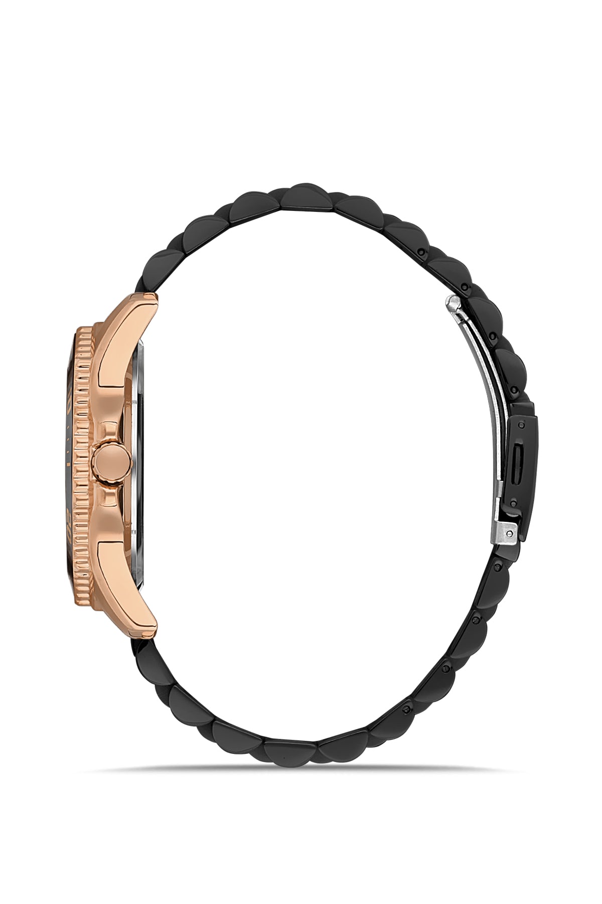 DAVID GUNER ROSE SİYAH KAPLAMALI SİYAH KADRANLI ERKEK KOL SAATİ - DG-8394GA-R2