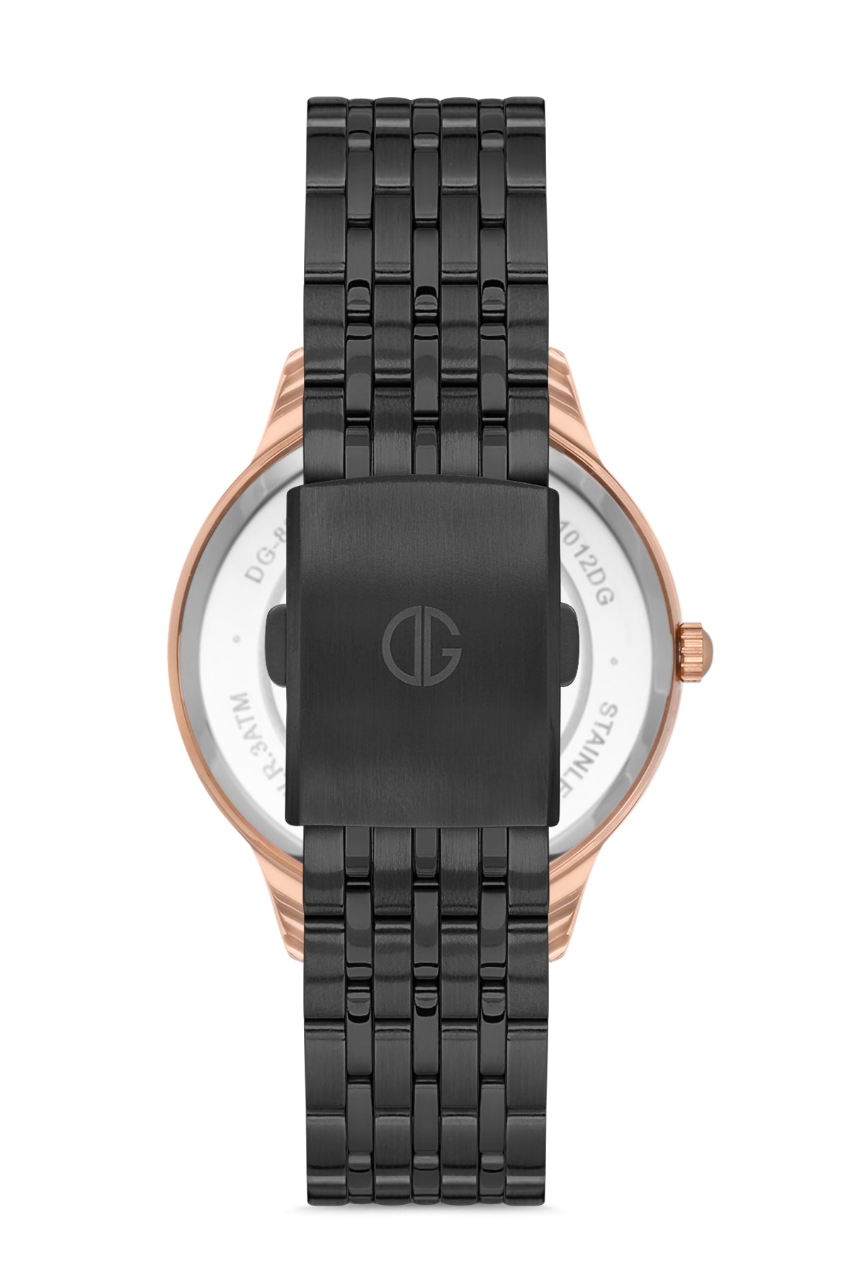 DAVID GUNER ROSE SİYAH KAPLAMALI SİYAH KADRANLI ERKEK KOL SAATİ DG-8073GA-R2
