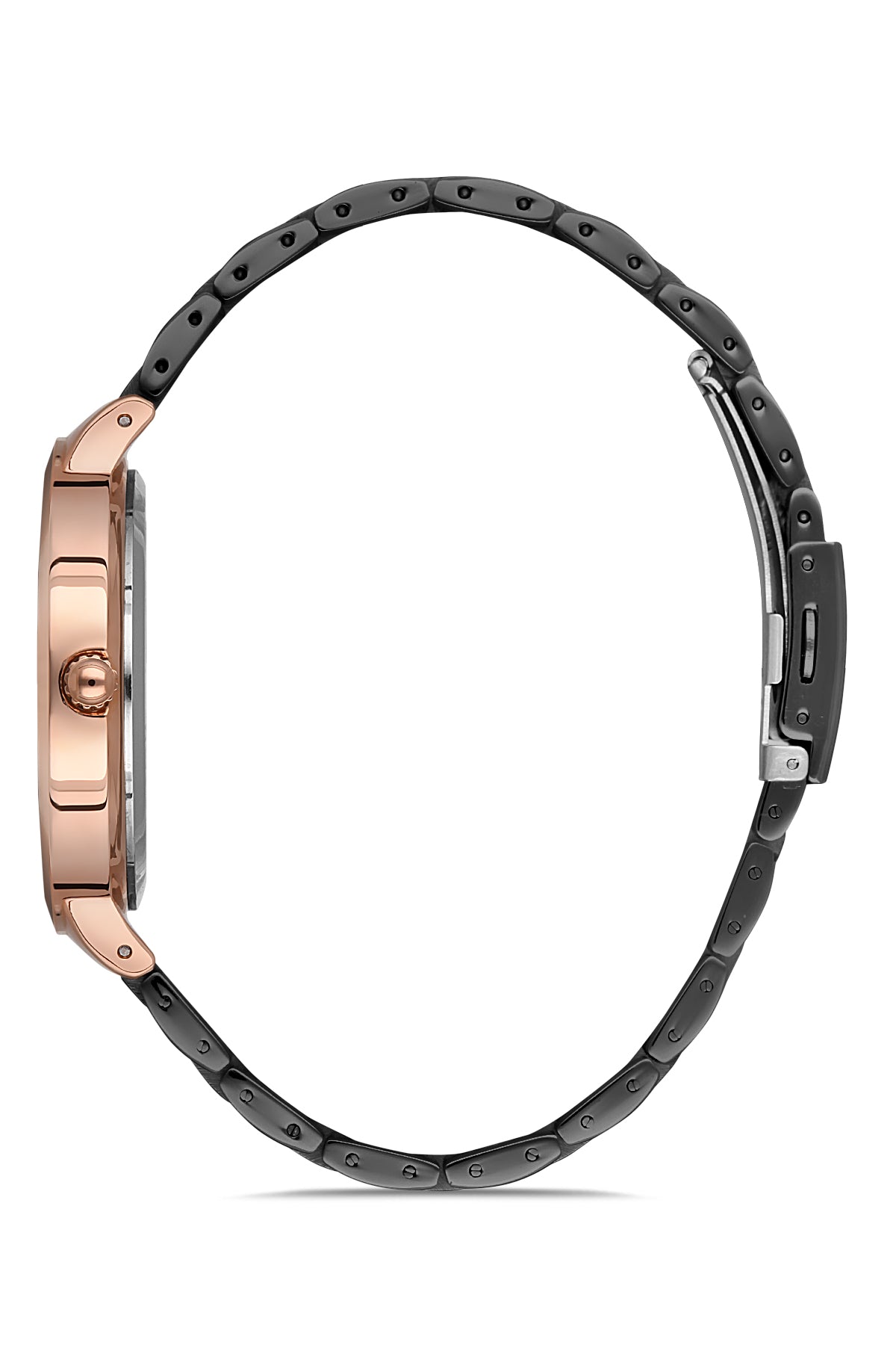 DAVID GUNER ROSE SİYAH KAPLAMALI SİYAH KADRANLI ERKEK KOL SAATİ - DG-8146GA-R2