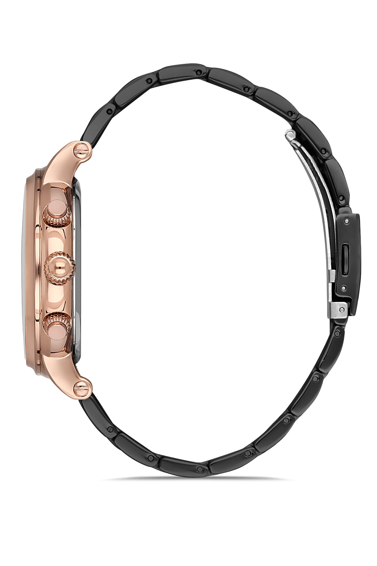 DAVID GUNER ROSE SİYAH KAPLAMALI SİYAH KADRANLI ERKEK KOL SAATİ DG-8187GA-R2