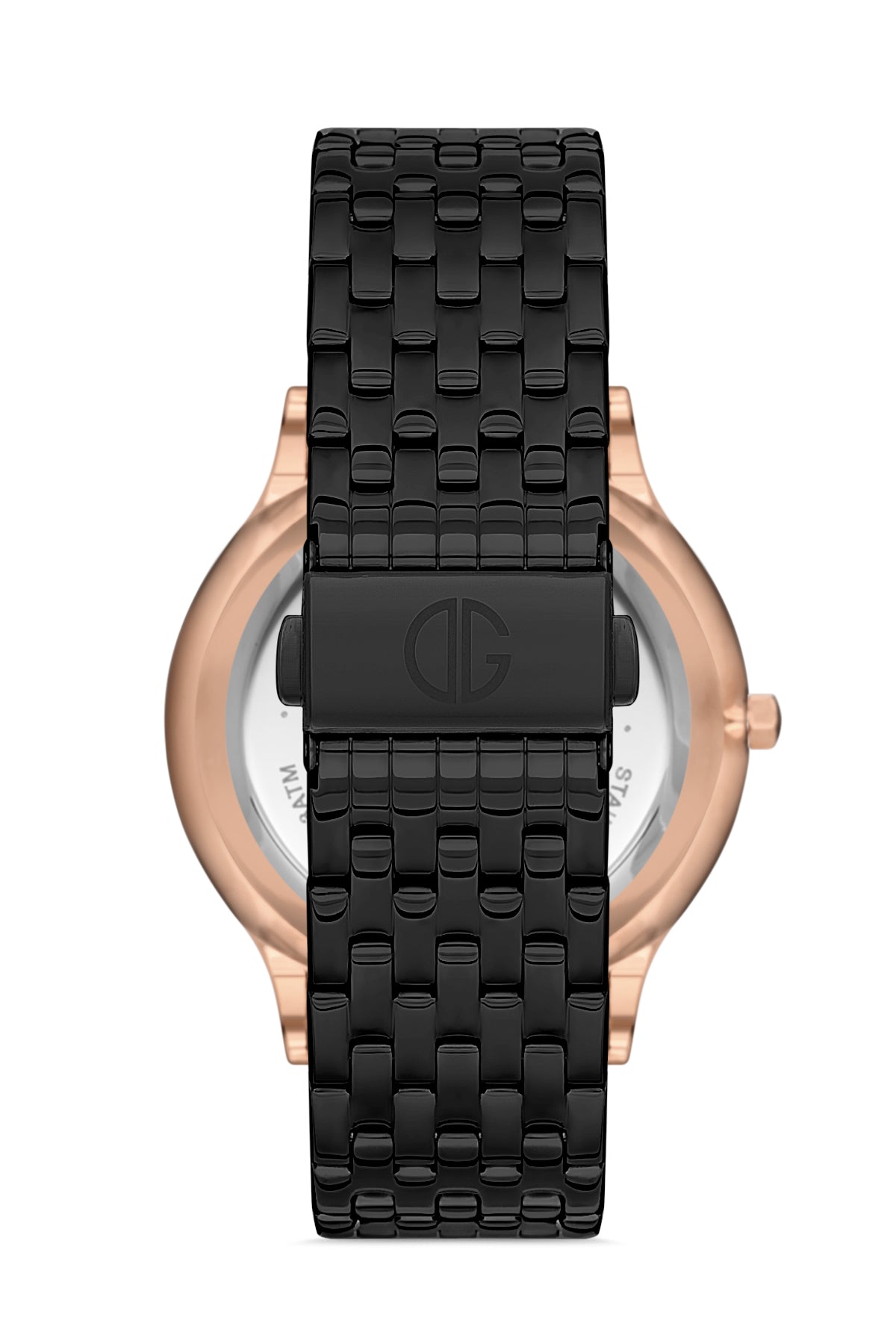 DAVID GUNER ROSE SİYAH KAPLAMALI SİYAH KADRANLI ERKEK KOL SAATİ - DG-8206GA-R2