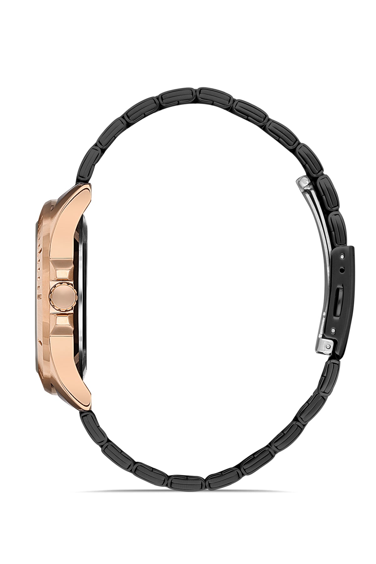 DAVID GUNER ROSE SİYAH KAPLAMALI SİYAH KADRANLI ERKEK KOL SAATİ DG-8225GA-R2