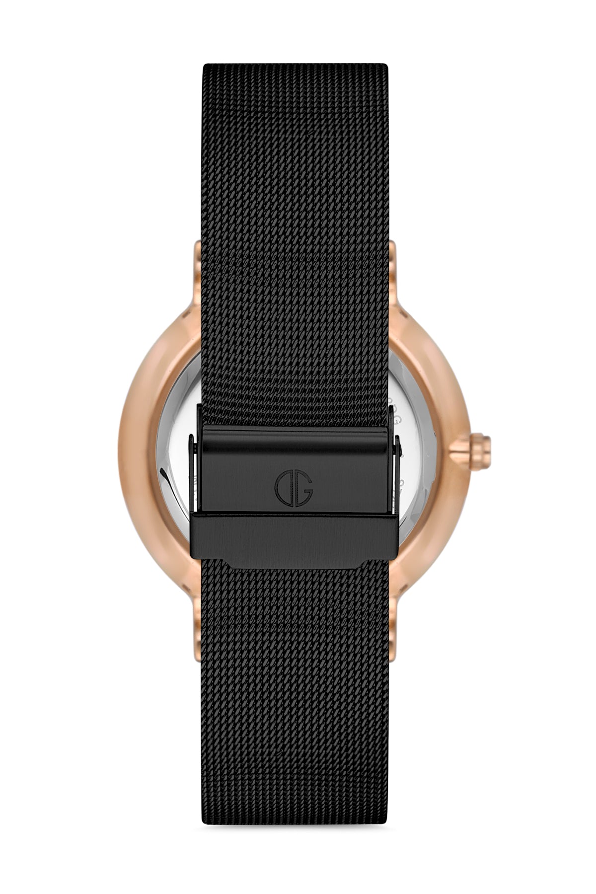 DAVID GUNER ROSE SİYAH KAPLAMALI SİYAH KADRANLI ERKEK KOL SAATİ - DG-8233GC-R2