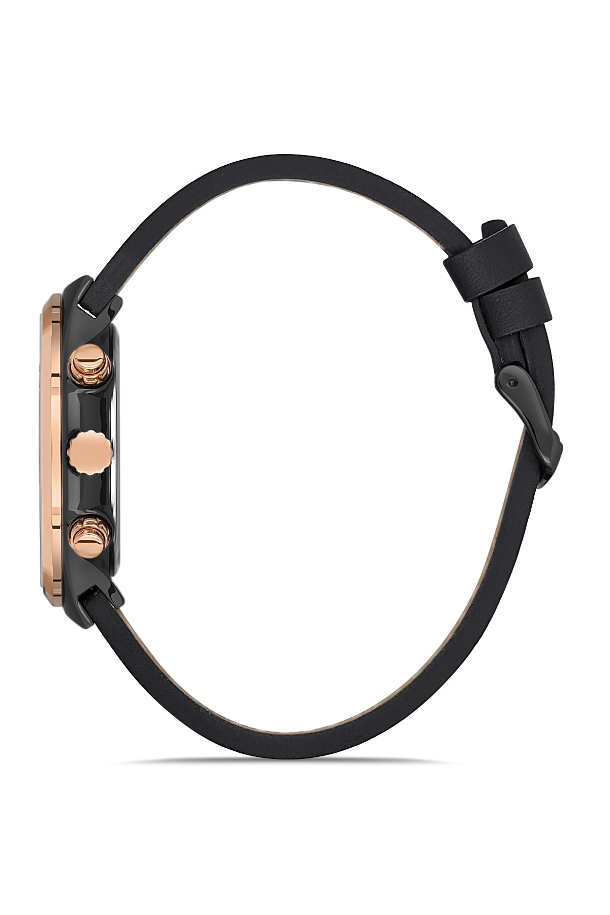 DAVID GUNER ROSE SİYAH KAPLAMALI SİYAH KADRANLI ERKEK KOL SAATİ DG-8265GB-R2R