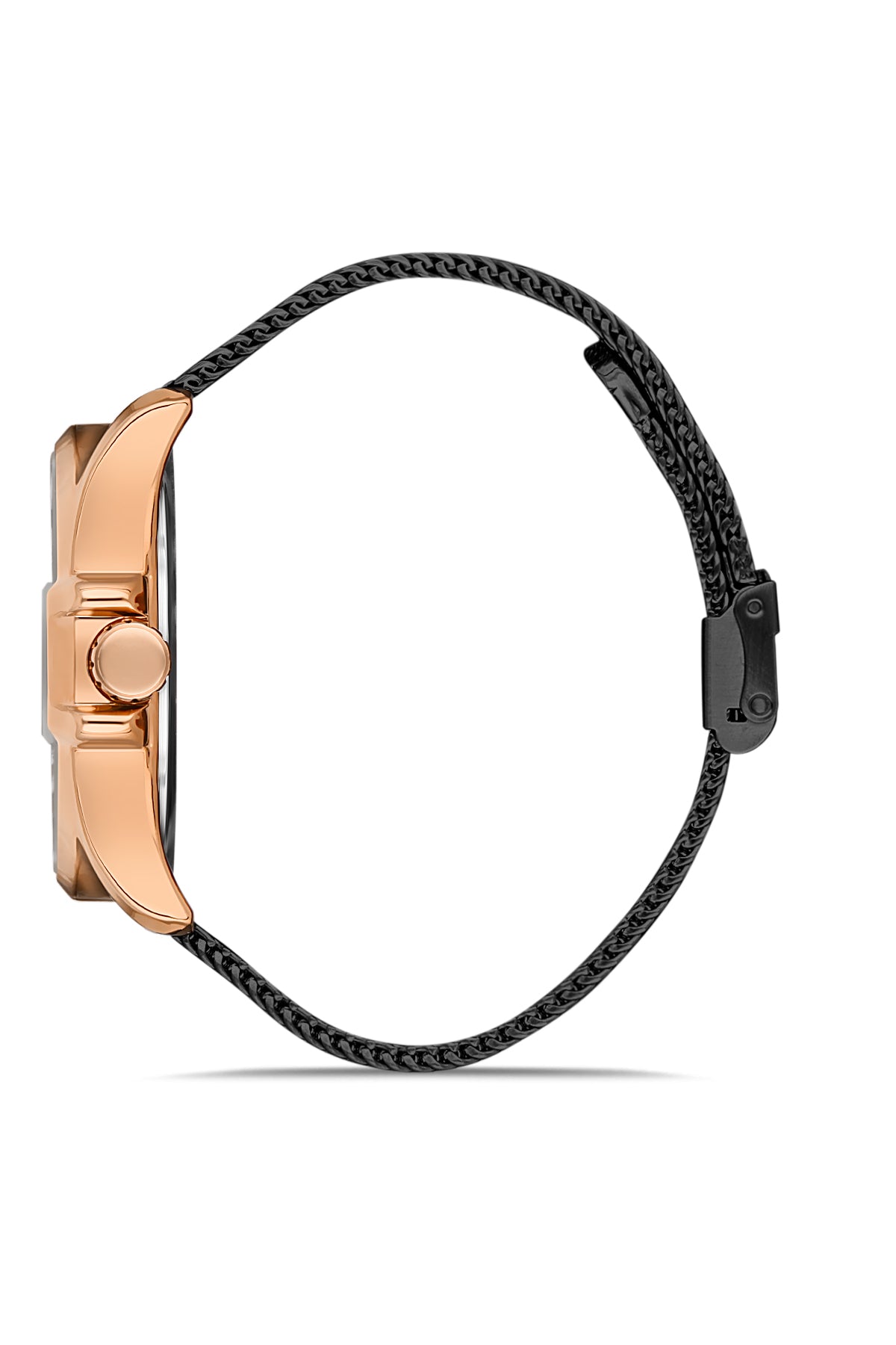 DAVID GUNER ROSE SİYAH KAPLAMALI SİYAH KADRANLI ERKEK KOL SAATİ DG-8295GC-R2