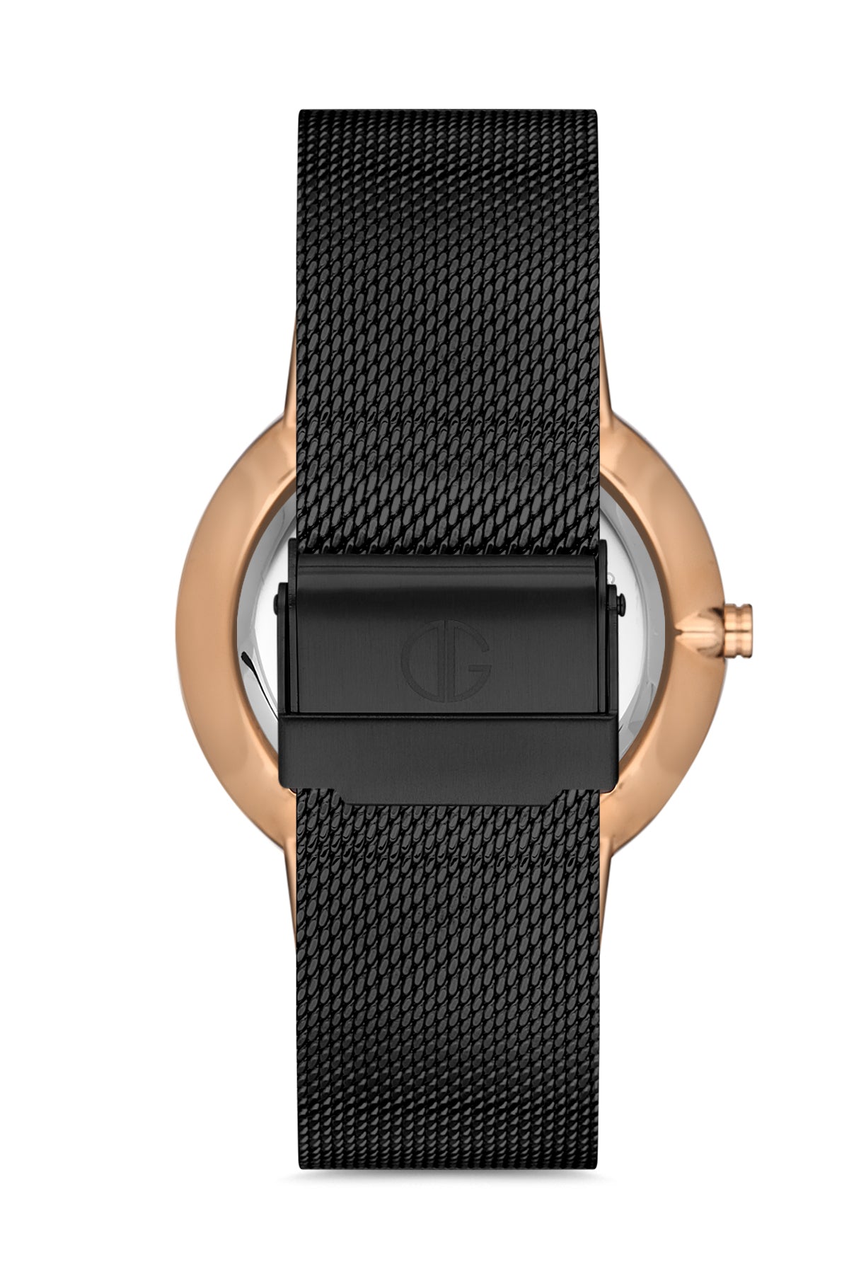 DAVID GUNER ROSE SİYAH KAPLAMALI SİYAH KADRANLI ERKEK KOL SAATİ DG-8309GC-R2