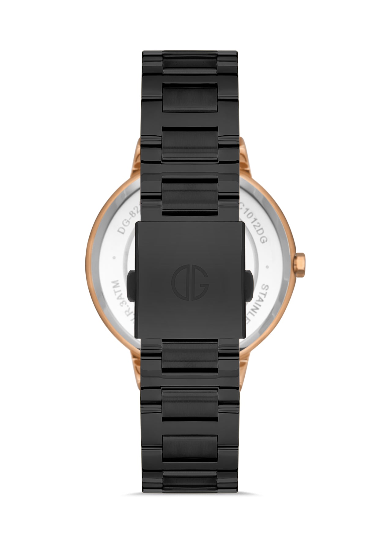 DAVID GUNER ROSE SİYAH KAPLAMALI SİYAH KADRANLI ERKEK KOL SAATİ DG-8321GA-R2