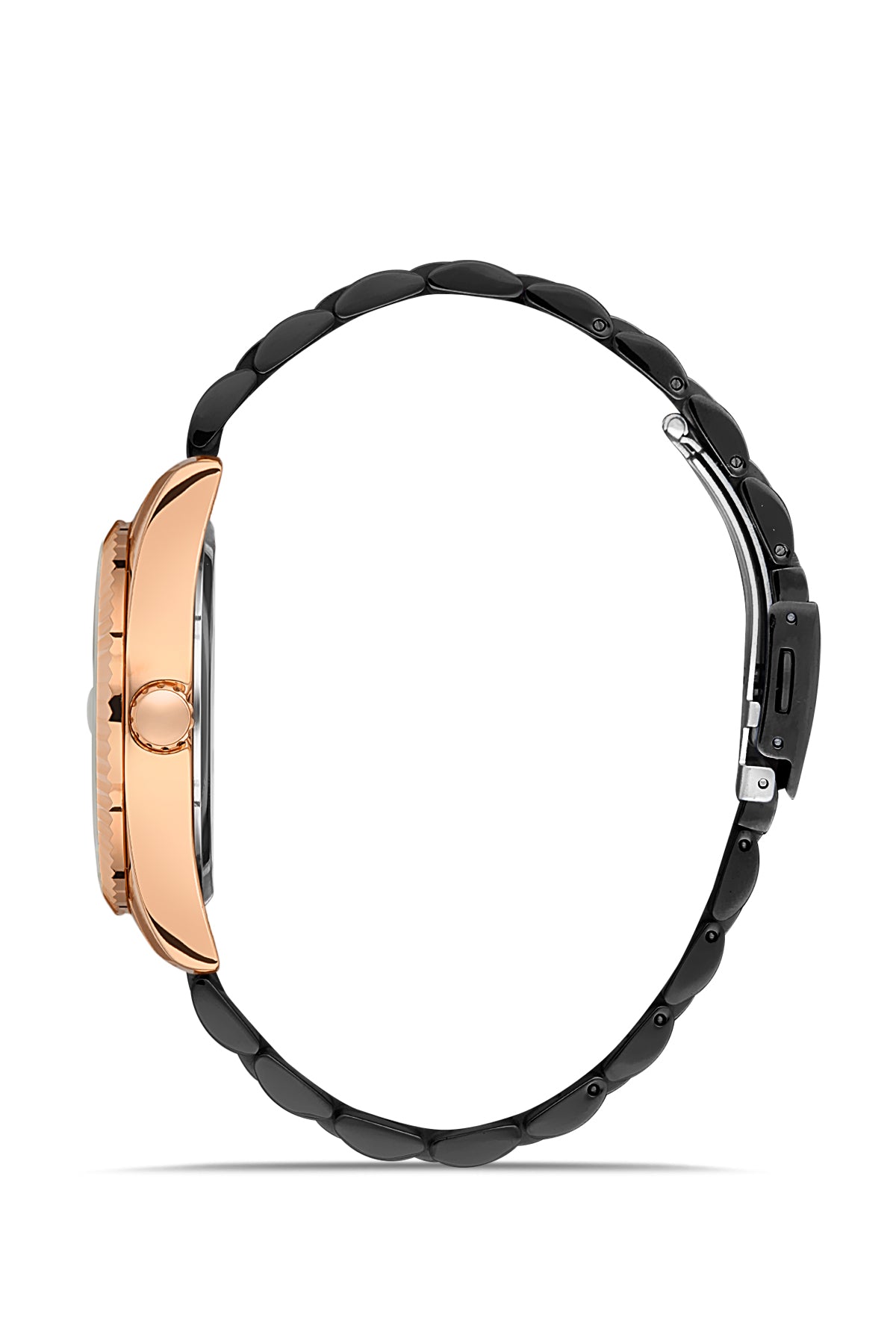 DAVID GUNER ROSE SİYAH KAPLAMALI SİYAH KADRANLI ERKEK KOL SAATİ DG-8329GA2-R2