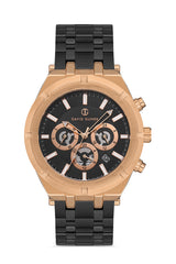 DAVID GUNER ROSE SİYAH KAPLAMALI SİYAH KADRANLI ERKEK KOL SAATİ DG-8336GA-R2