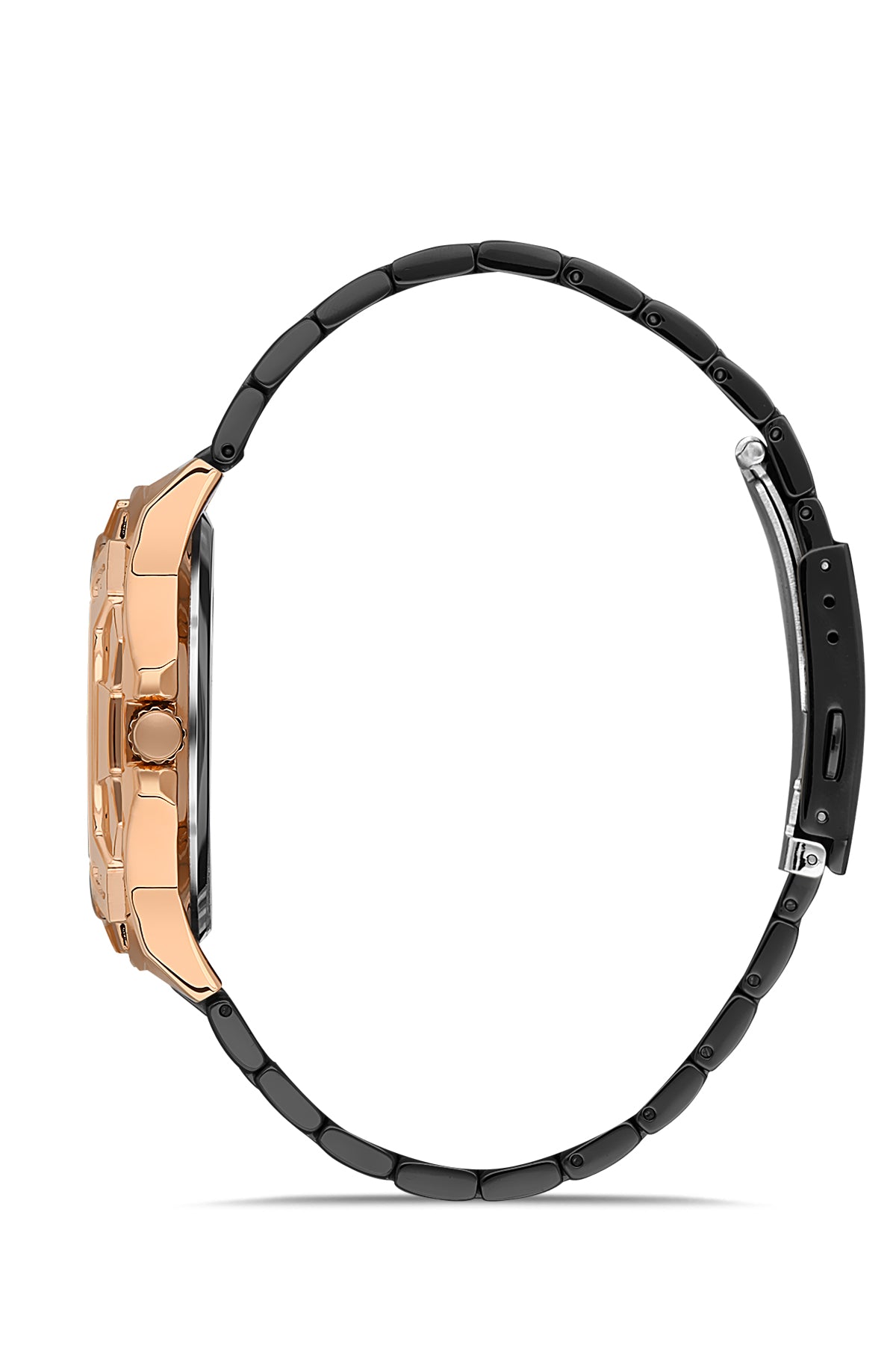 DAVID GUNER ROSE SİYAH KAPLAMALI SİYAH KADRANLI ERKEK KOL SAATİ DG-8353GA-R2