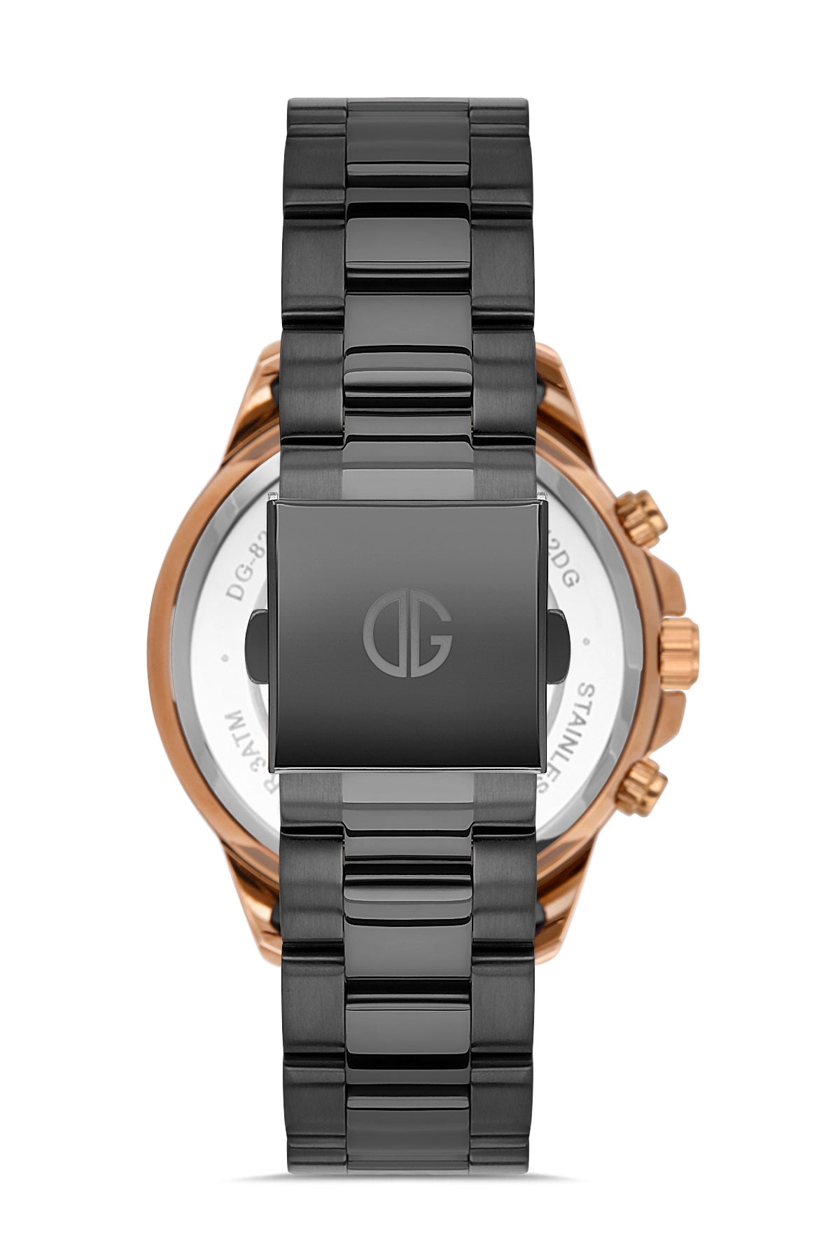 DAVID GUNER ROSE SİYAH KAPLAMALI SİYAH KADRANLI ERKEK KOL SAATİ DG-8357GA-R2