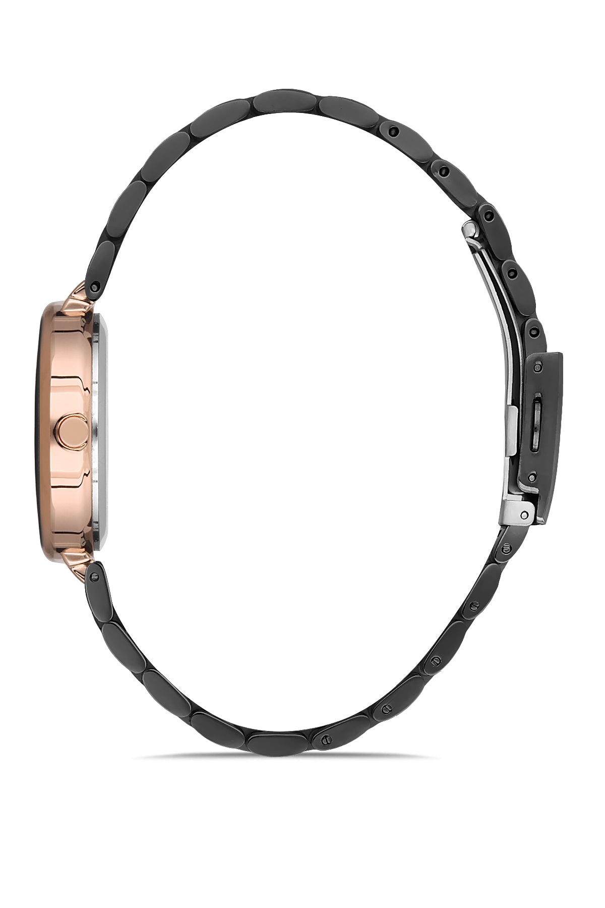 DAVID GUNER ROSE SİYAH KAPLAMALI SİYAH KADRANLI KADIN KOL SAATİ DG-8138LA-R2