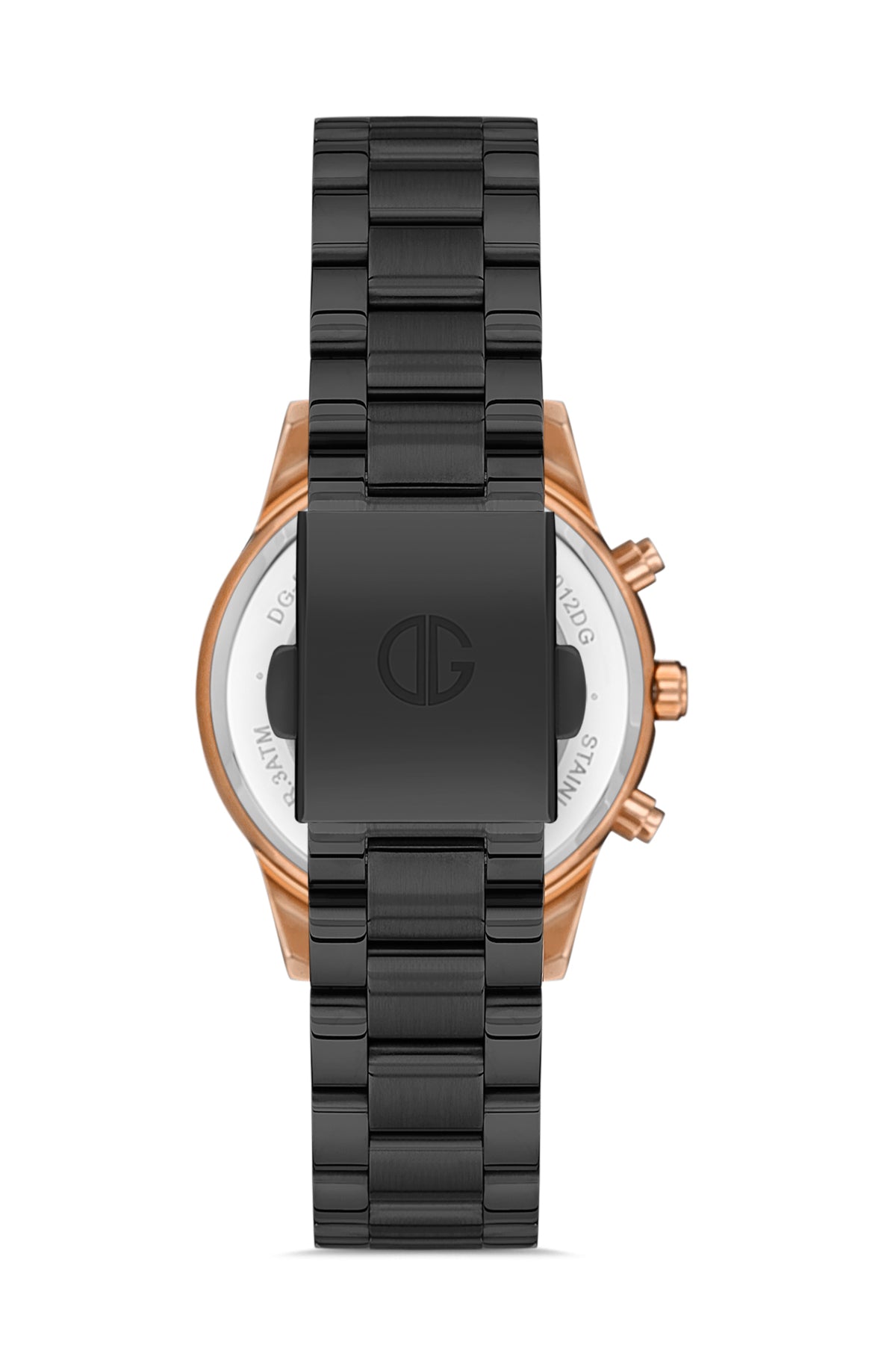 DAVID GUNER ROSE SİYAH KAPLAMALI SİYAH KADRANLI KADIN KOL SAATİ - DG-8301LA-R2