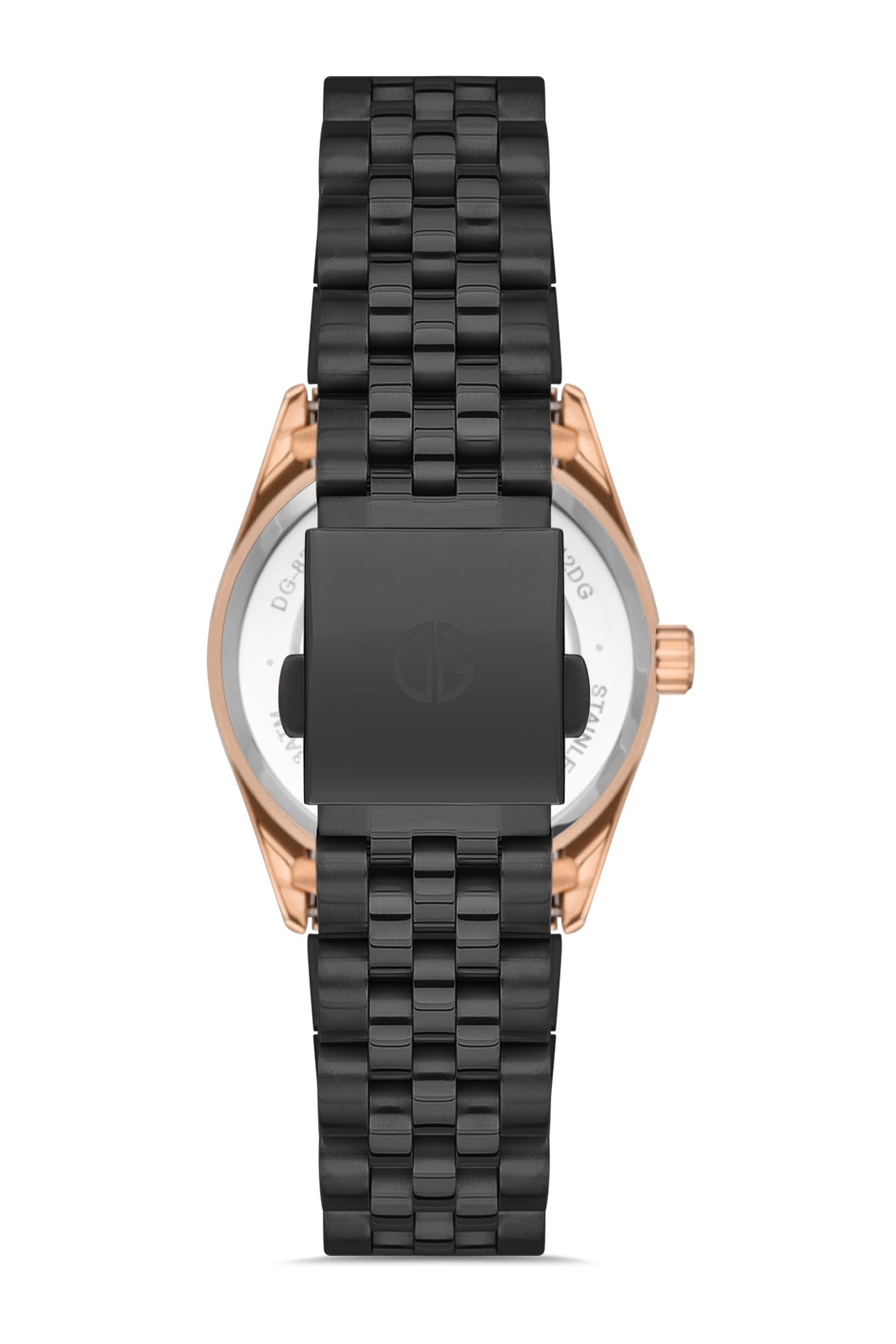DAVID GUNER ROSE SİYAH KAPLAMALI SİYAH KADRANLI KADIN KOL SAATİ DG-8383LA-R2