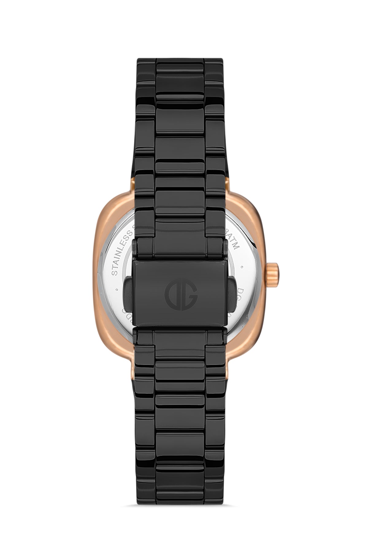 DAVID GUNER ROSE SİYAH KAPLAMALI SİYAH KADRANLI KADIN KOL SAATİ DG-8398LA-R2