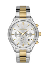 DAVID GUNER SARI BEYAZ KAPLAMALI BEYAZ KADRANLI ERKEK KOL SAATİ - DG-8400GA-D1