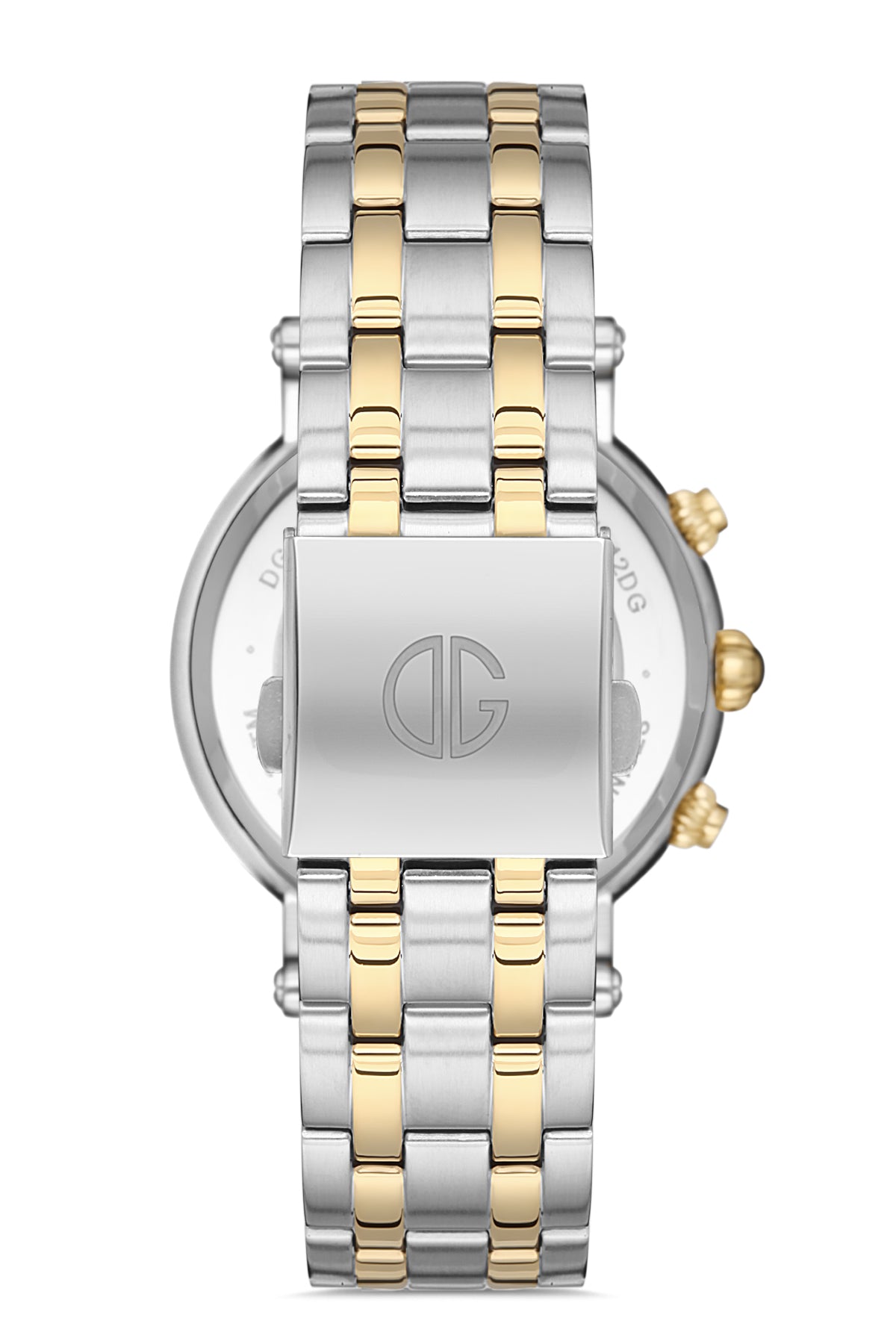 DAVID GUNER SARI BEYAZ KAPLAMALI BEYAZ KADRANLI ERKEK KOL SAATİ DG-8187GA-D1