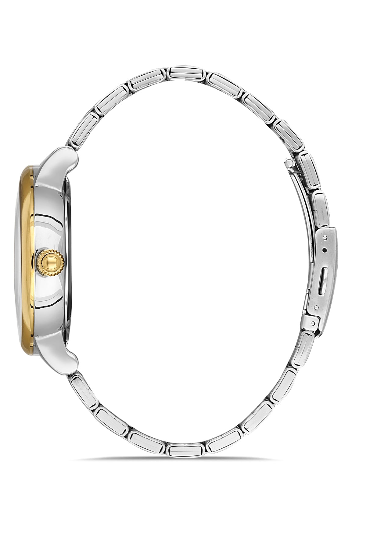 DAVID GUNER SARI BEYAZ KAPLAMALI BEYAZ KADRANLI ERKEK KOL SAATİ DG-8282GA-D1