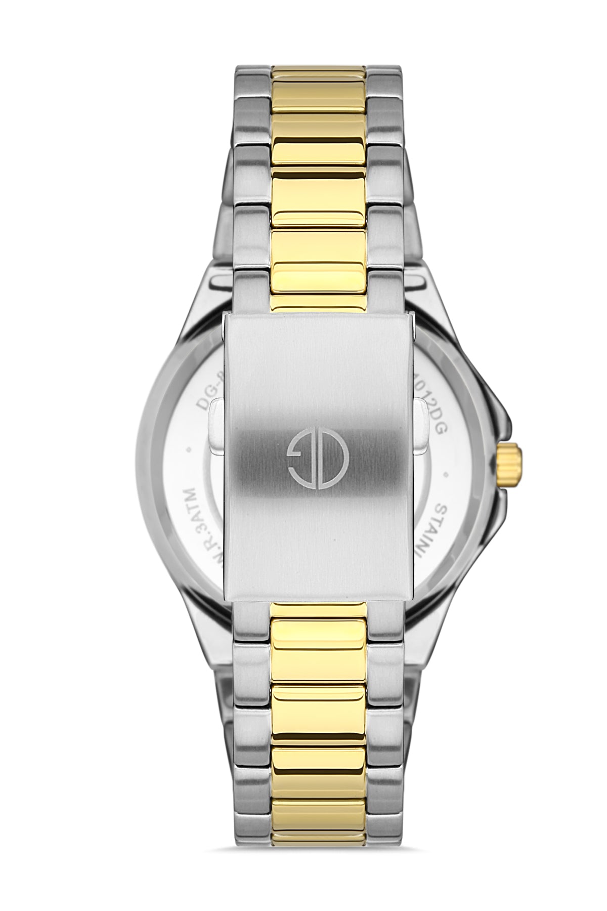 DAVID GUNER SARI BEYAZ KAPLAMALI BEYAZ KADRANLI ERKEK KOL SAATİ DG-8353GA-D1