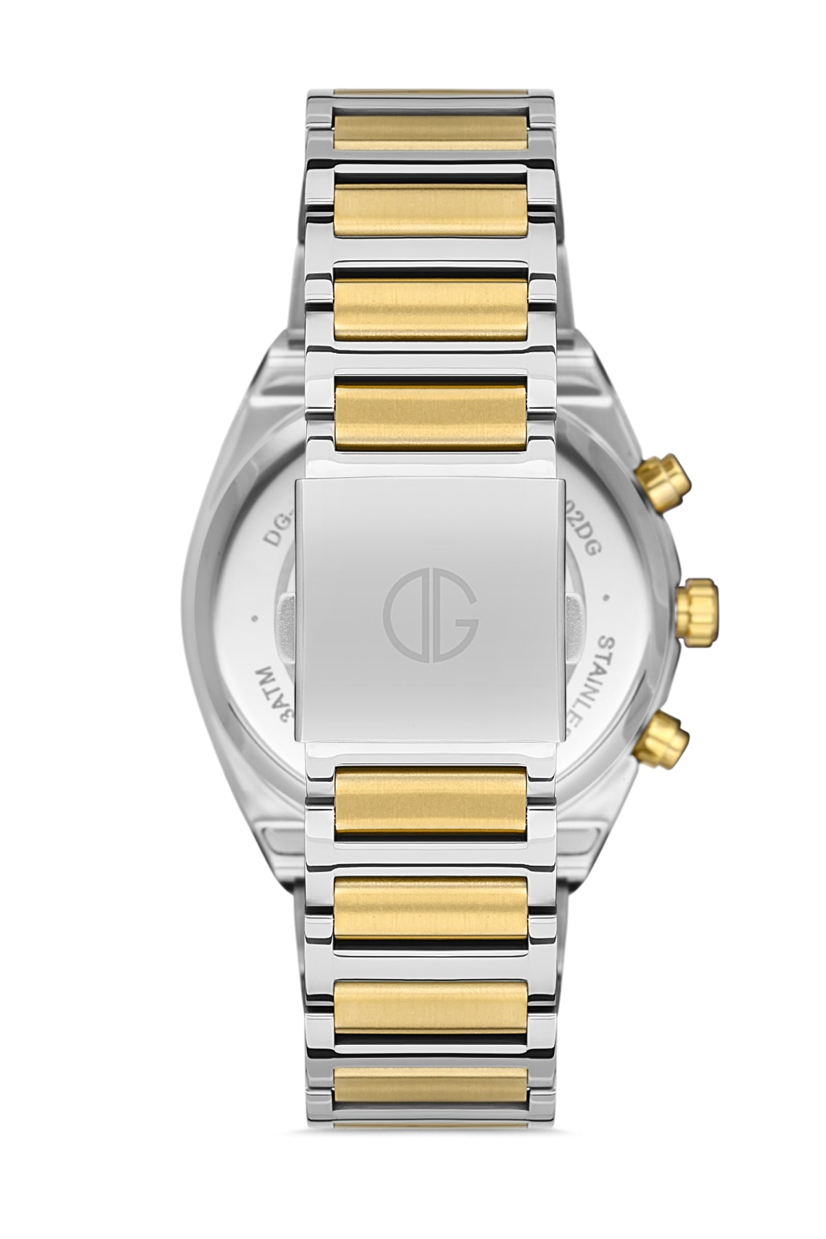 DAVID GUNER SARI BEYAZ KAPLAMALI BEYAZ KADRANLI ERKEK KOL SAATİ DG-8387GA-D1