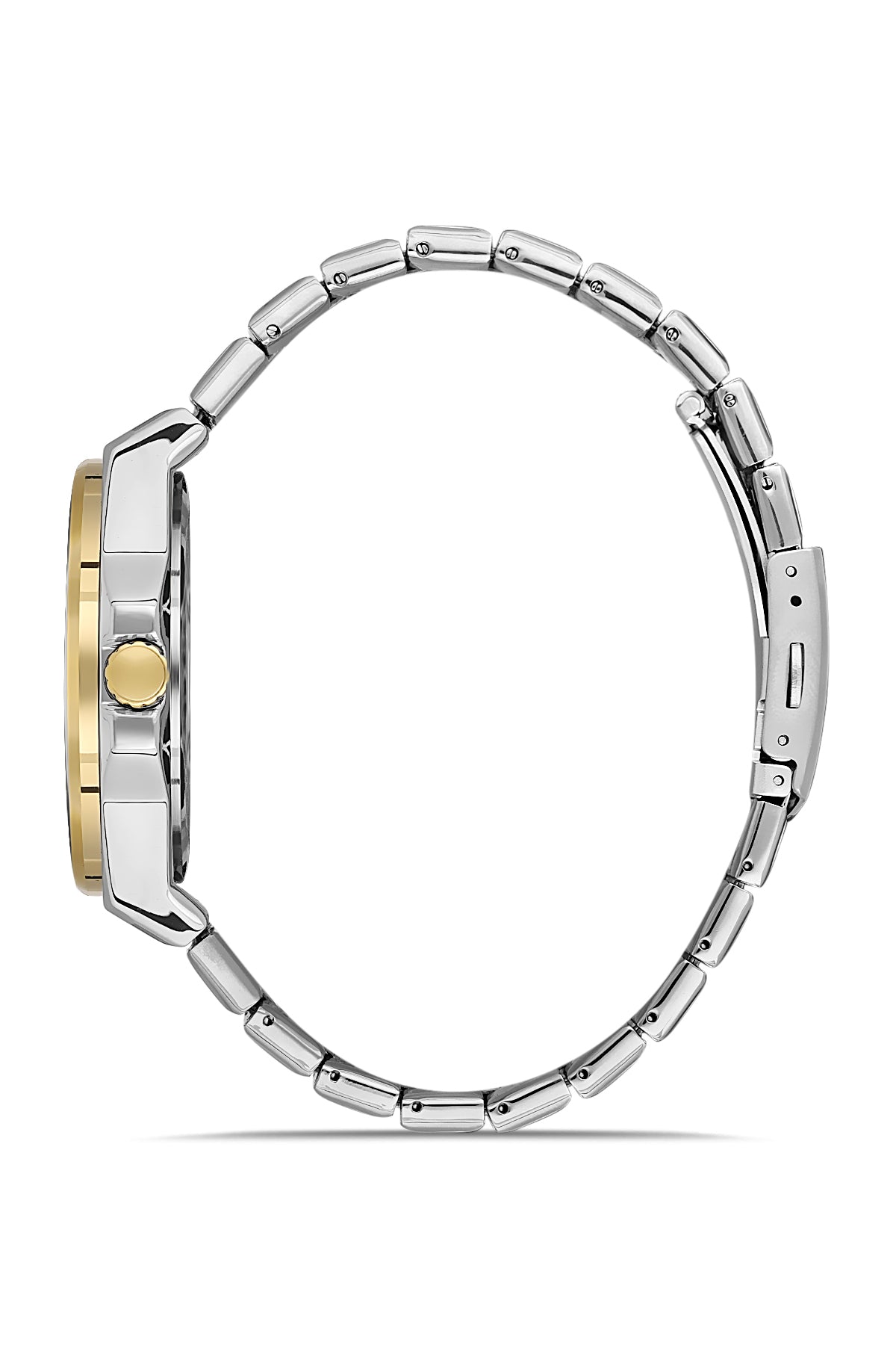 DAVID GUNER SARI BEYAZ KAPLAMALI BEYAZ KADRANLI ERKEK KOL SAATİ DG-8608GA-D1