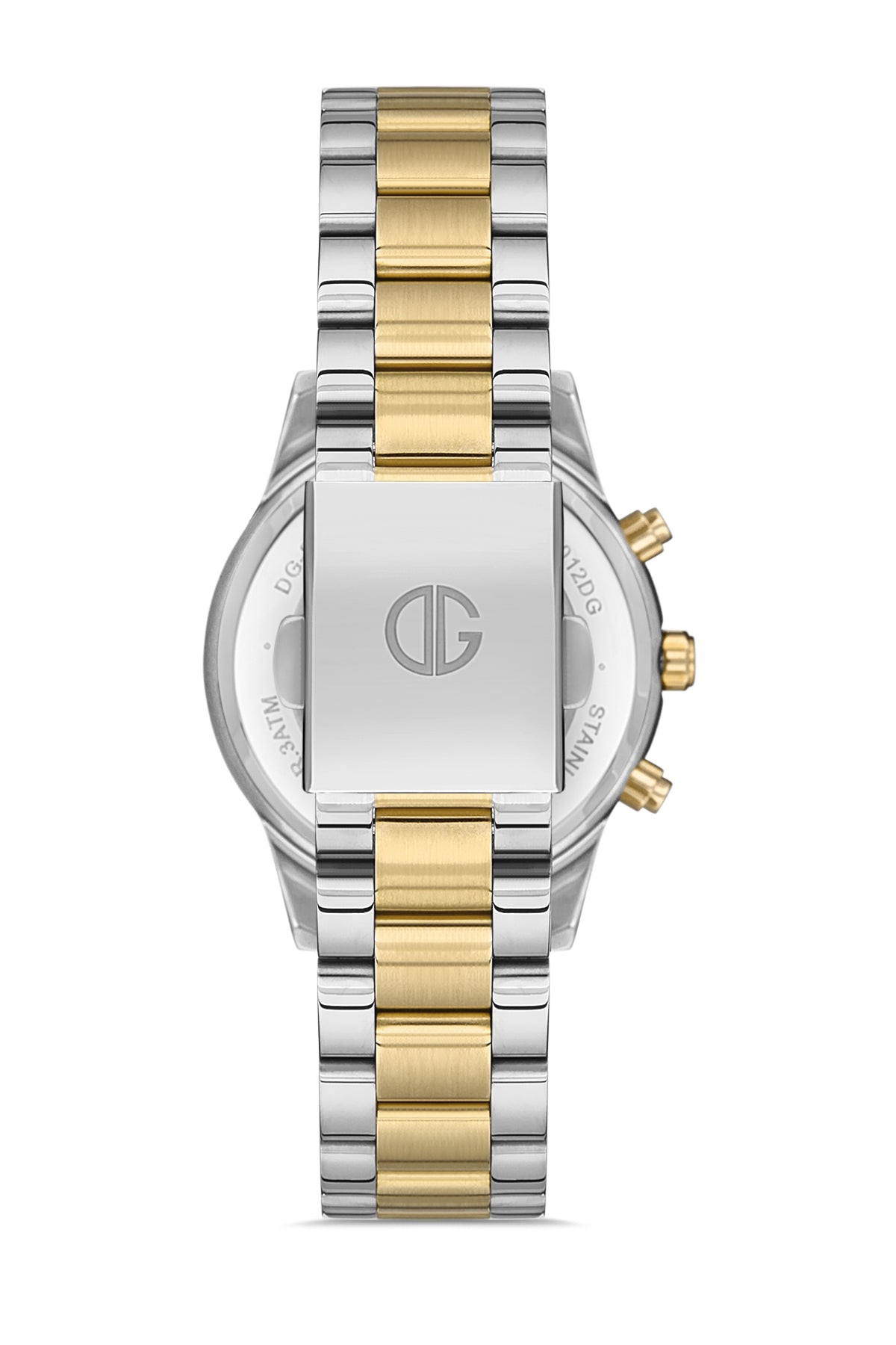 DAVID GUNER SARI BEYAZ KAPLAMALI YEŞİL KADRANLI KADIN KOL SAATİ - DG-8301LA-D10