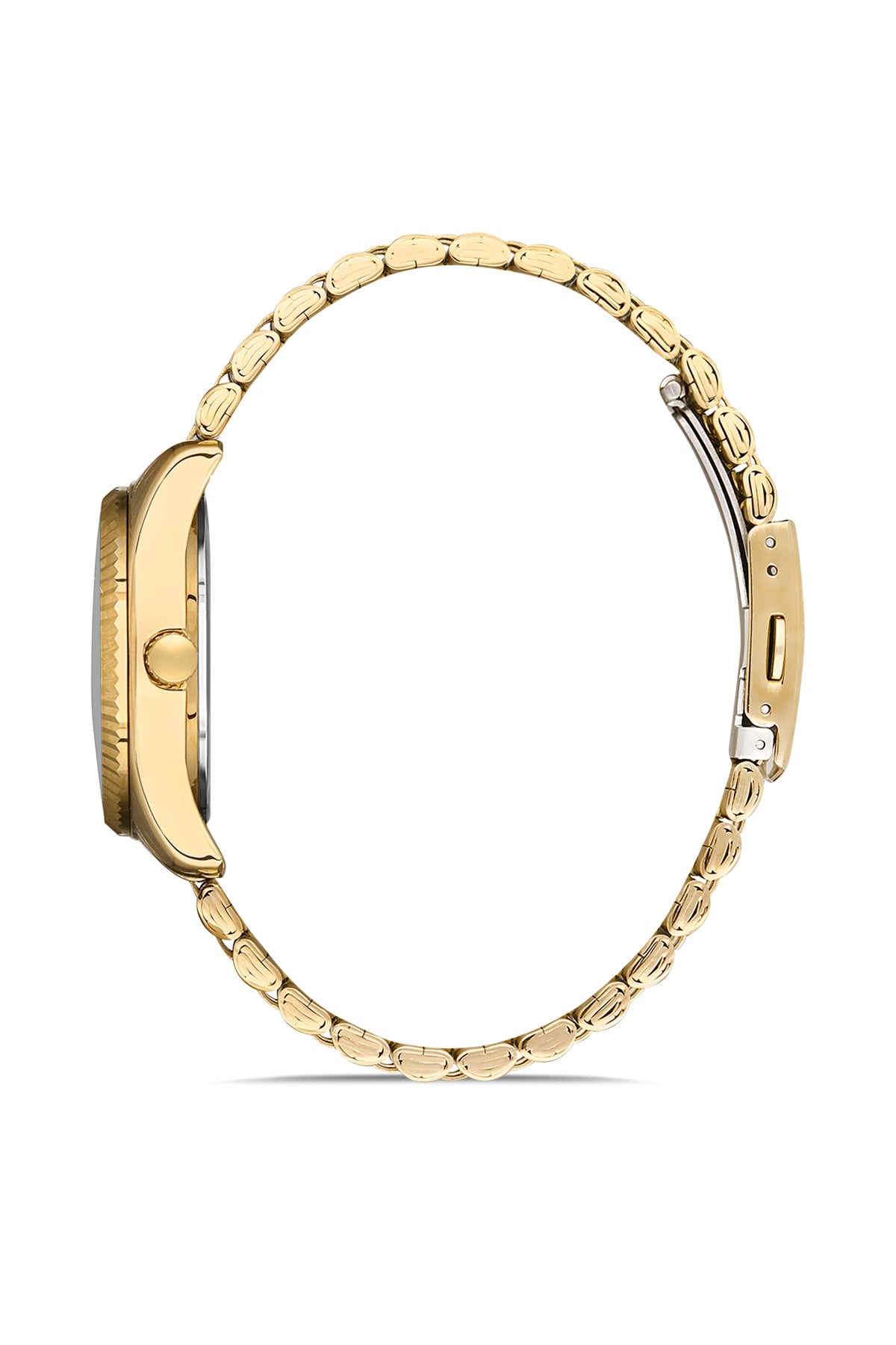 DAVID GUNER Sarı Kadranlı Sarı Kaplamalı Kadın Kol Saati - DG-8314LA-B4