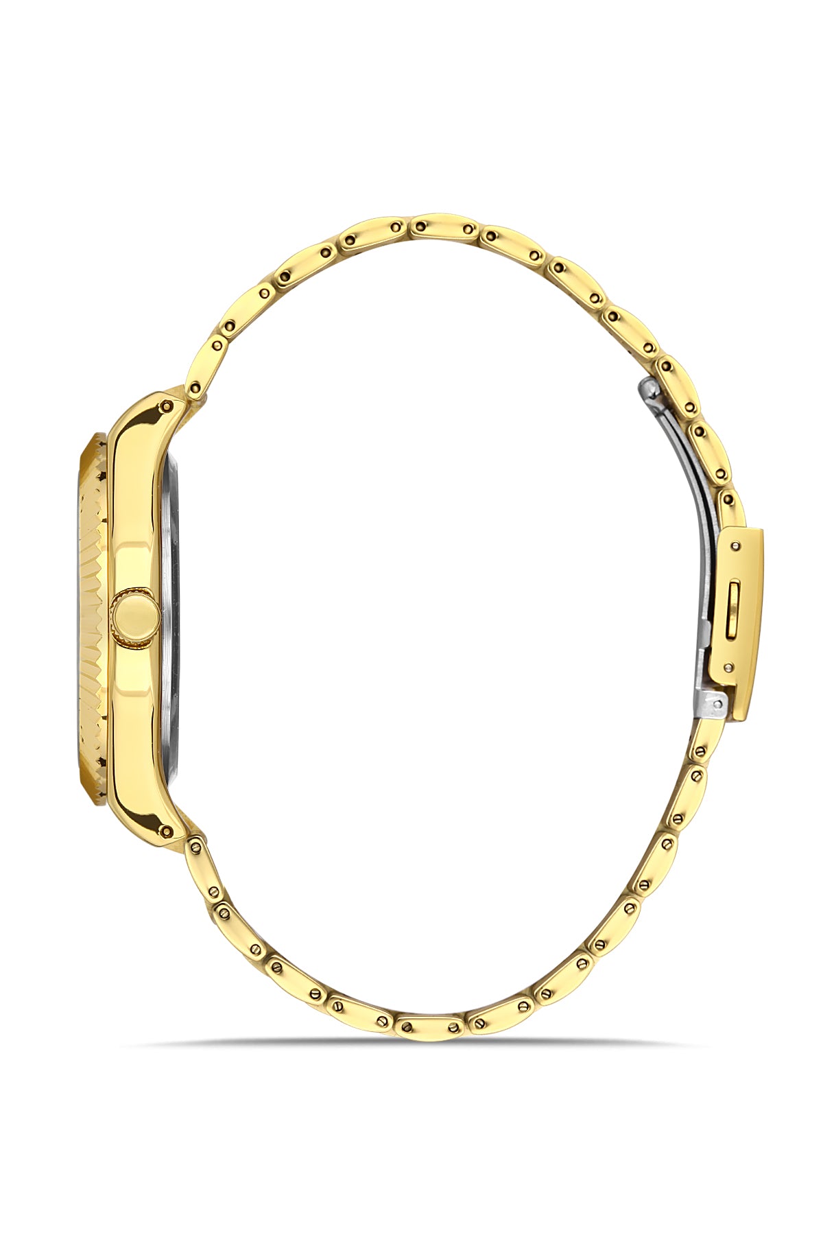 DAVID GUNER Sarı Kaplama Erkek Kol Saati - DG-8408GA-B1