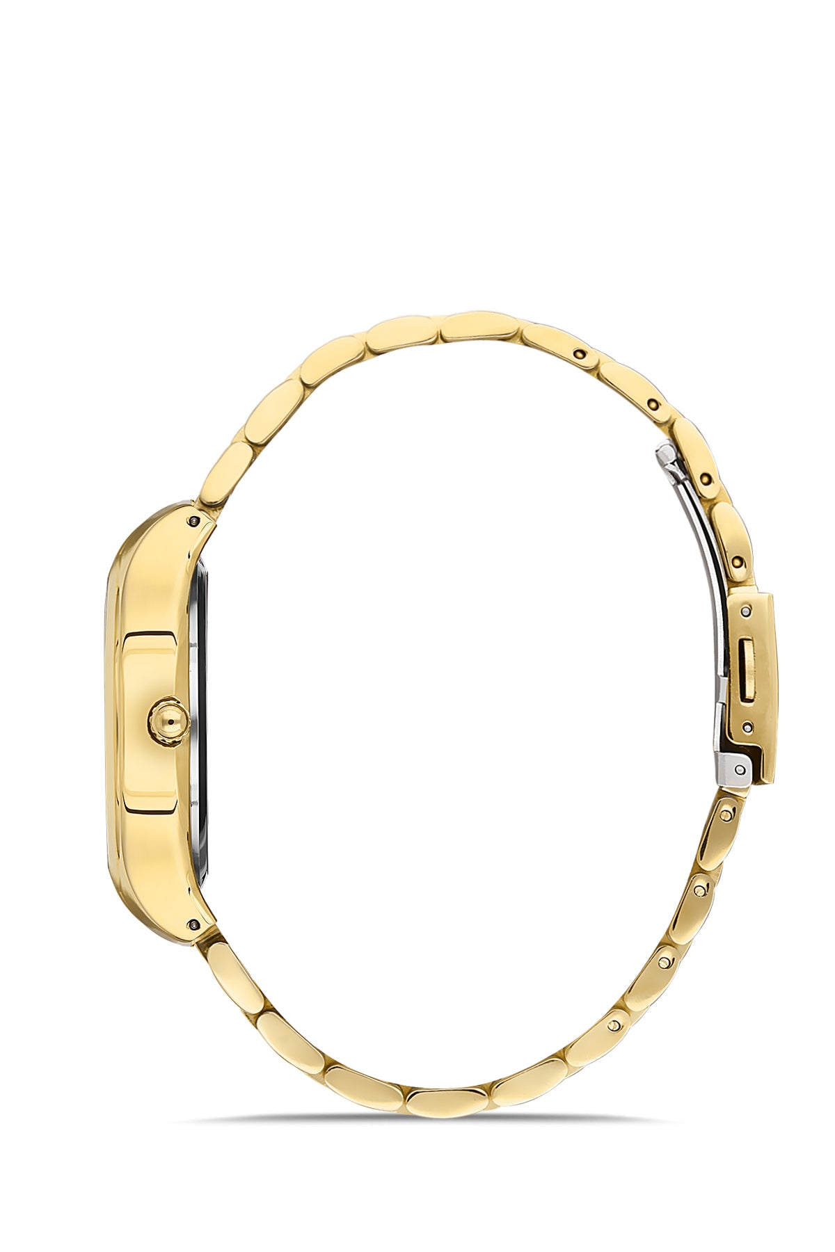 DAVID GUNER SARI KAPLAMALI SARI KADRANLI KADIN KOL SAATİ - DG-8346LA-B4