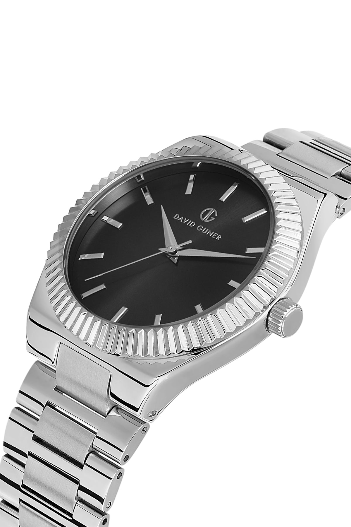 DAVID GUNER Siyah Kadranlı Erkek Kol Saati - DG-8408GA-A2