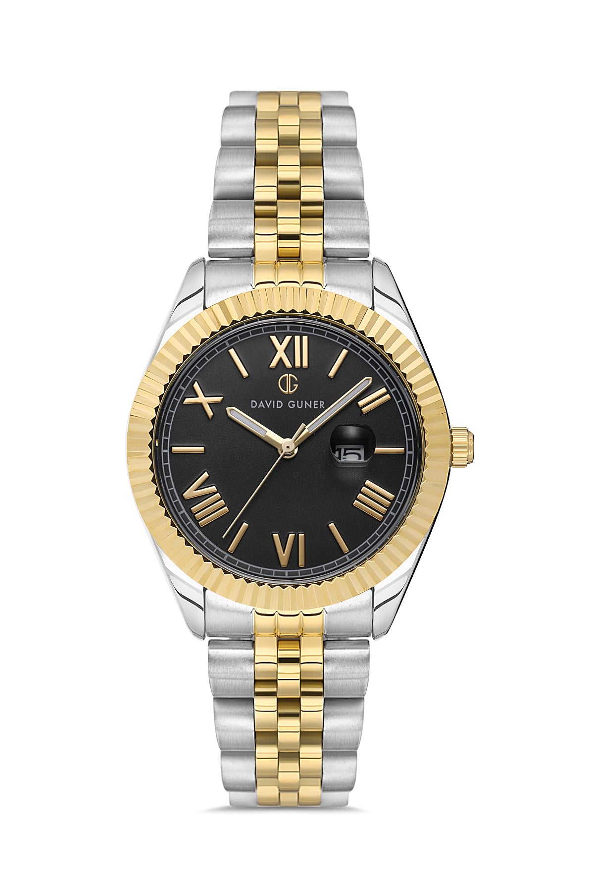 DAVID GUNER Black Dial Women's Watch