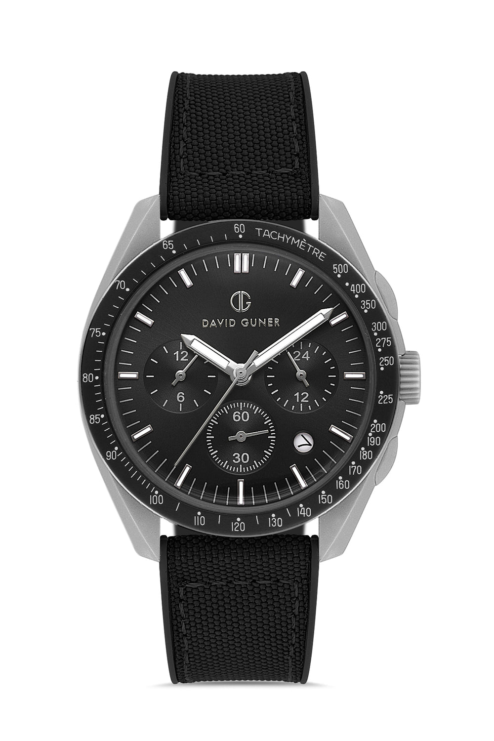 DAVID GUNER Erkek Kol Saati Gri Kadran Poli̇karbon Kasa DG-8627GD-Y9