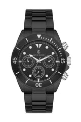 DAVID GUNER Siyah Kadranlı Siyah Kaplamalı Erkek Kol Saati - DG-8252GA-G2