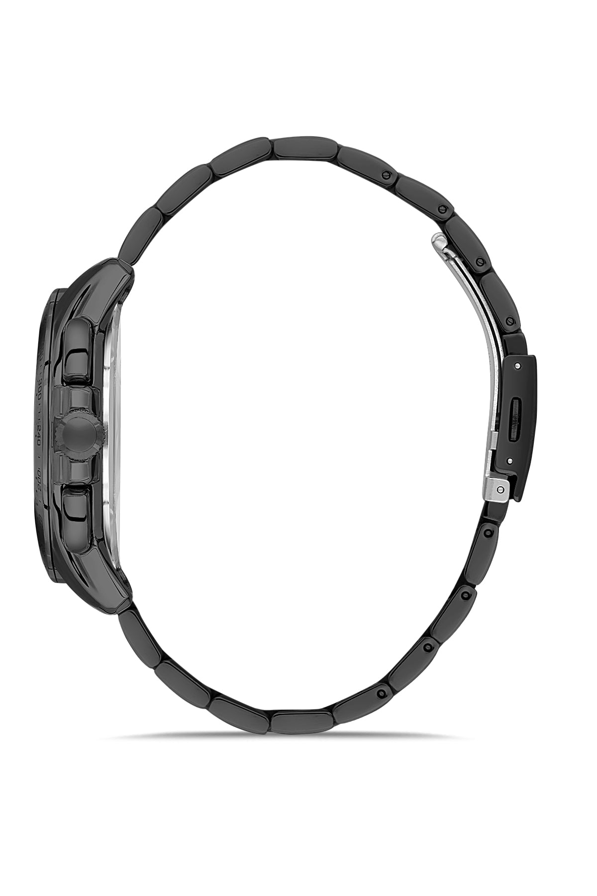 DAVID GUNER Siyah Kadranlı Siyah Kaplamalı Erkek Kol Saati - DG-8624GA-G2