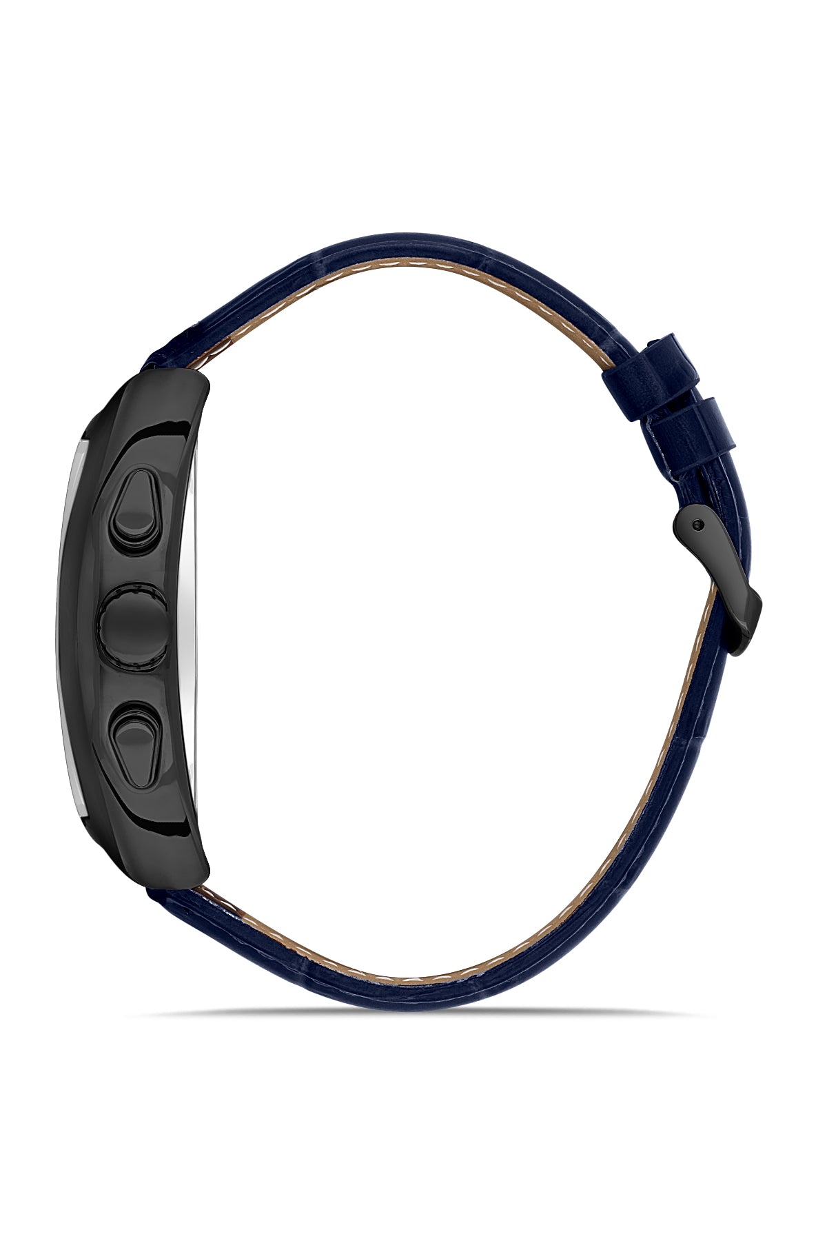 DAVID GUNER SİYAH KAPLAMALI MAVİ KADRANLI ERKEK KOL SAATİ DG-8707GB-ZA3