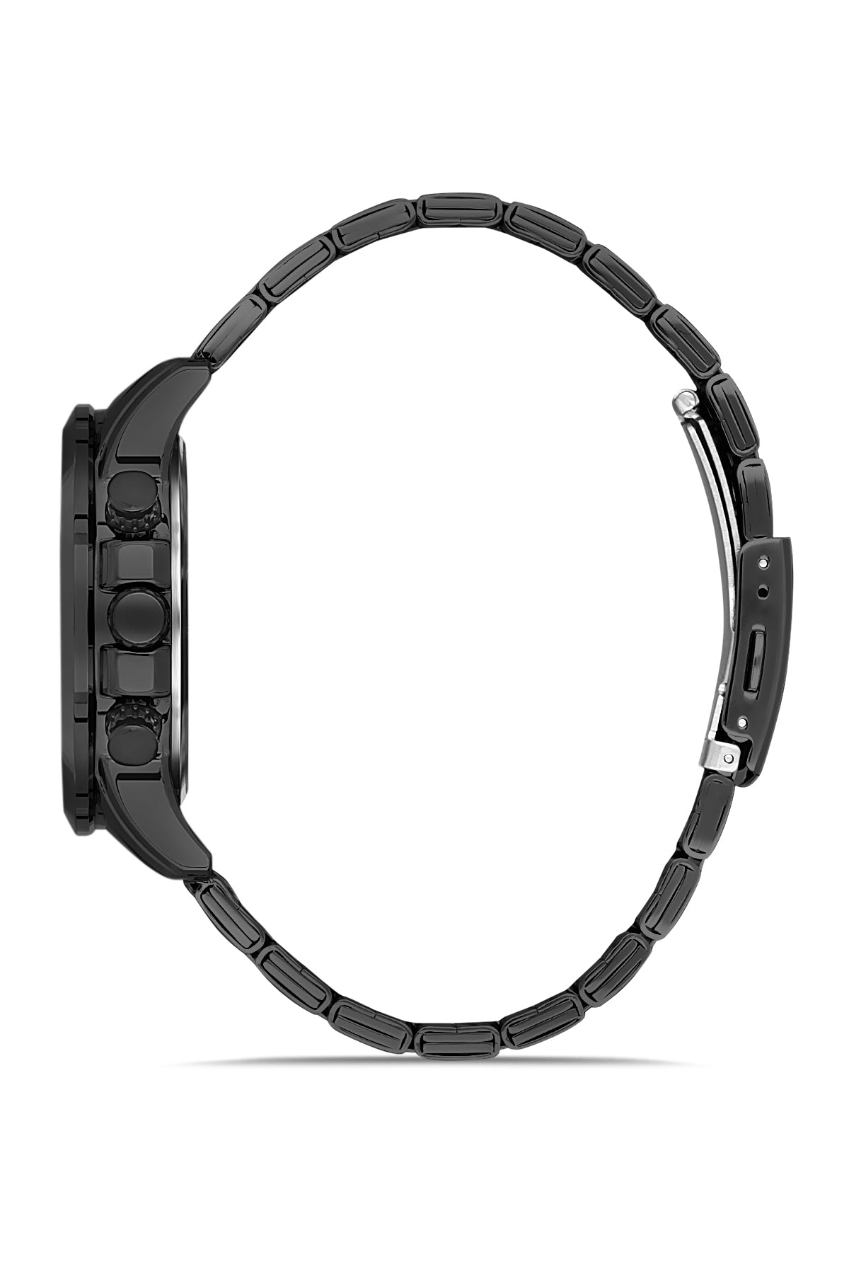 DAVID GUNER SİYAH KAPLAMALI SİYAH KADRANLI ERKEK KOL SAATİ DG-8226GA-G2