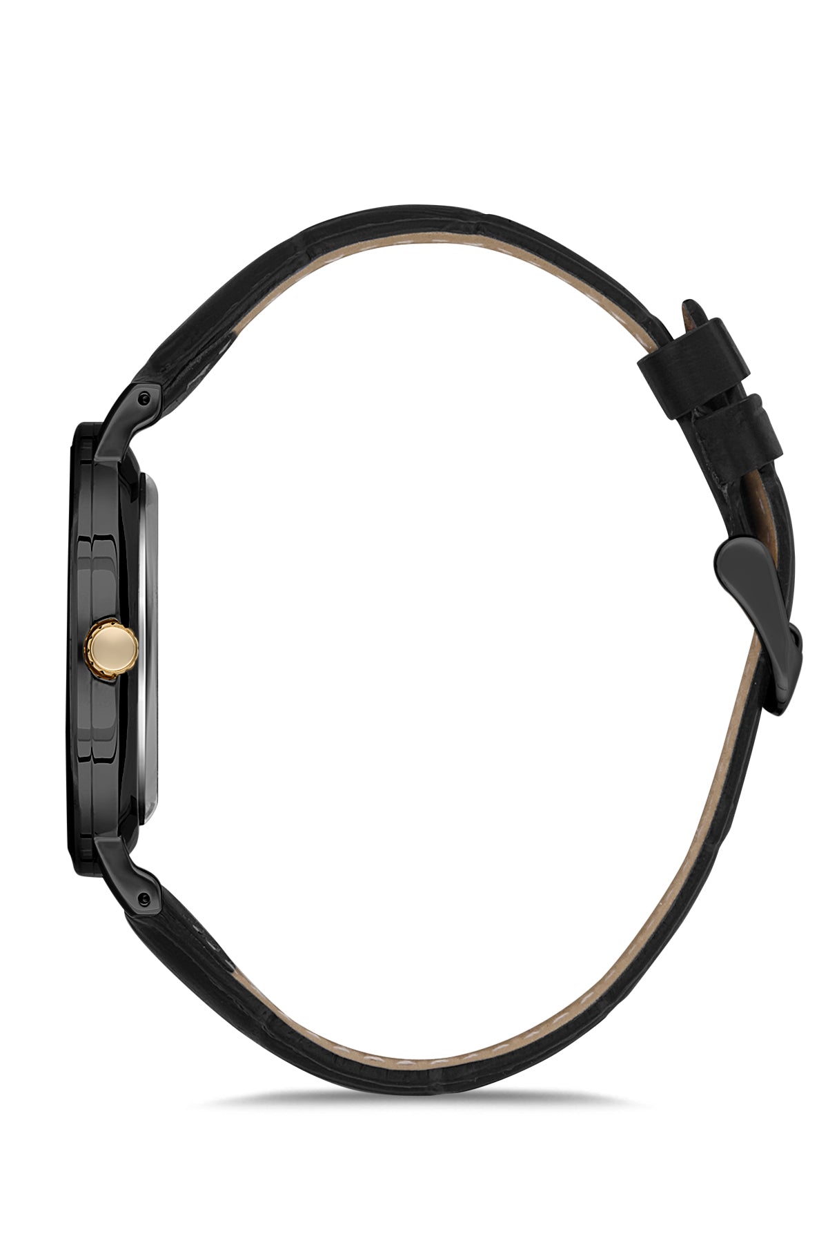 DAVID GUNER SİYAH KAPLAMALI SİYAH KADRANLI ERKEK KOL SAATİ DG-8233GB-G2B